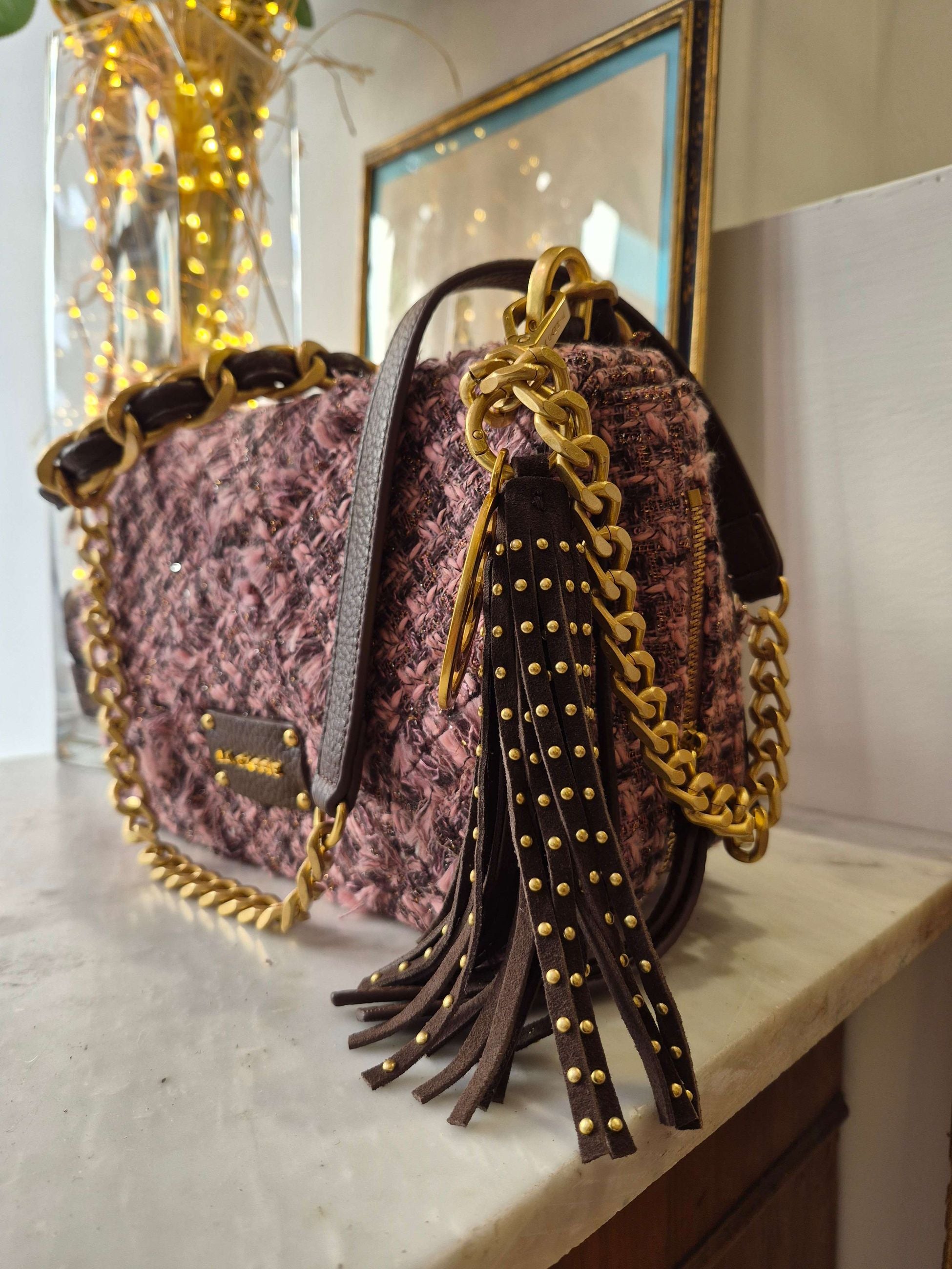 CROSS MED.ISABEL BOUCLE' - La Carrie Bag