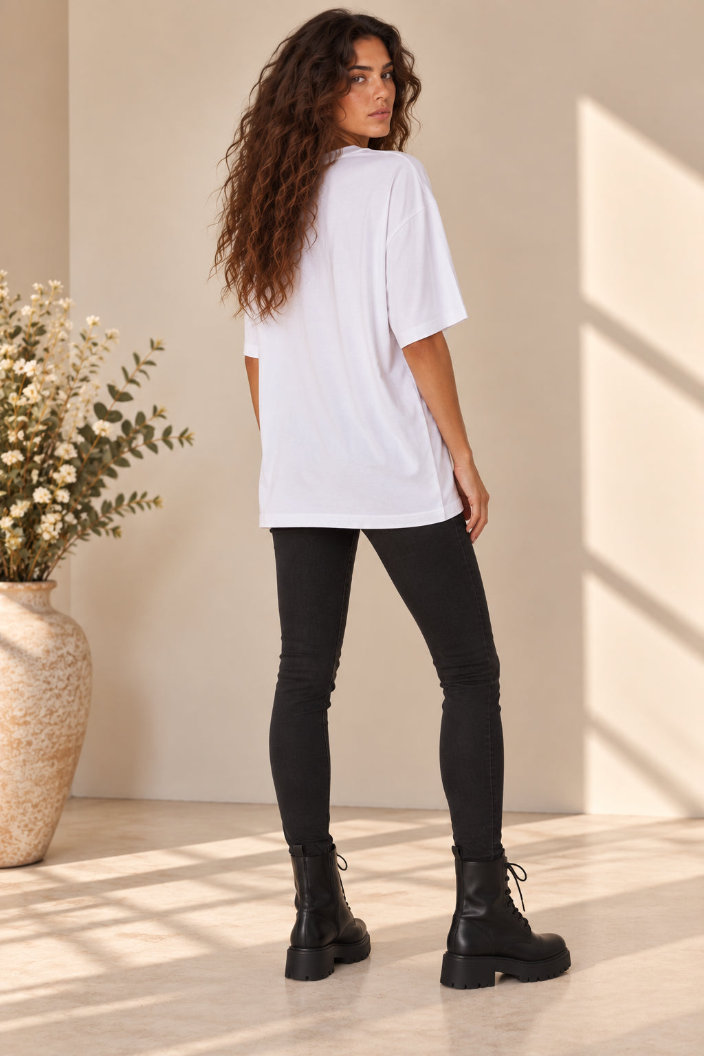 T-Shirt Oversize Wild Hearts Club - VICOLO