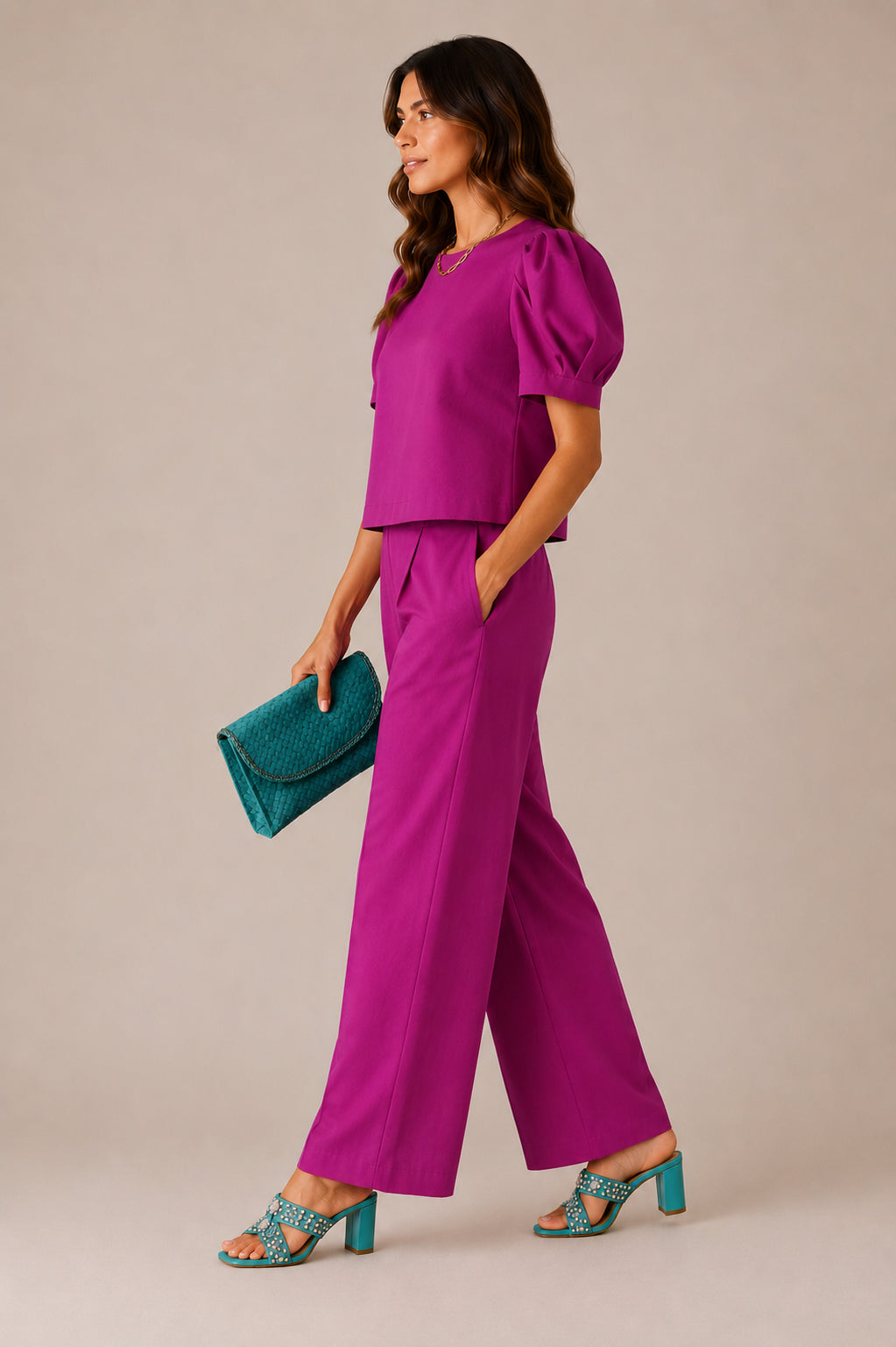Blusa maniche a sbuffo - TENSIONE IN