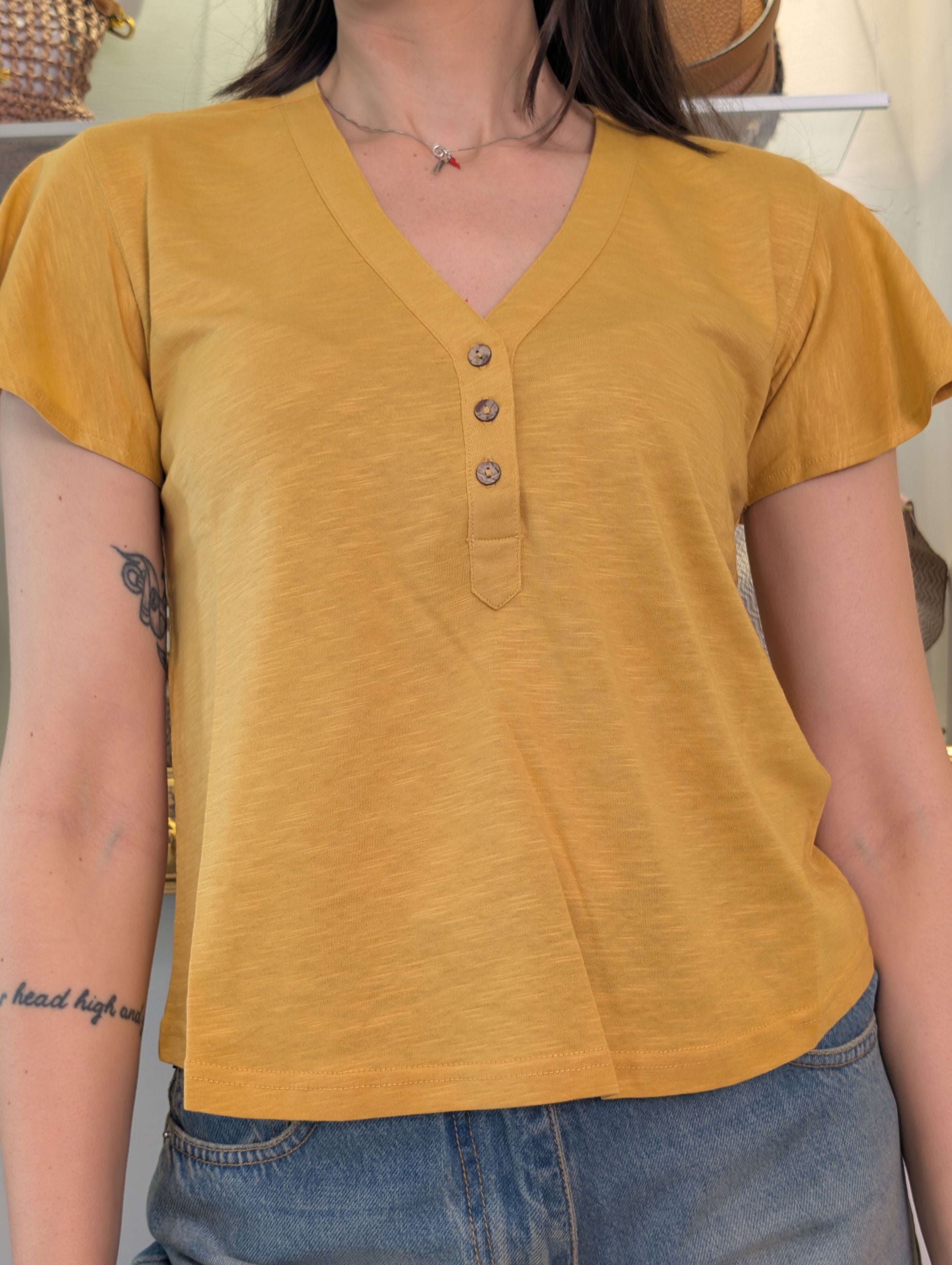 Serafino in cotone fiammato - MARKUP DONNA