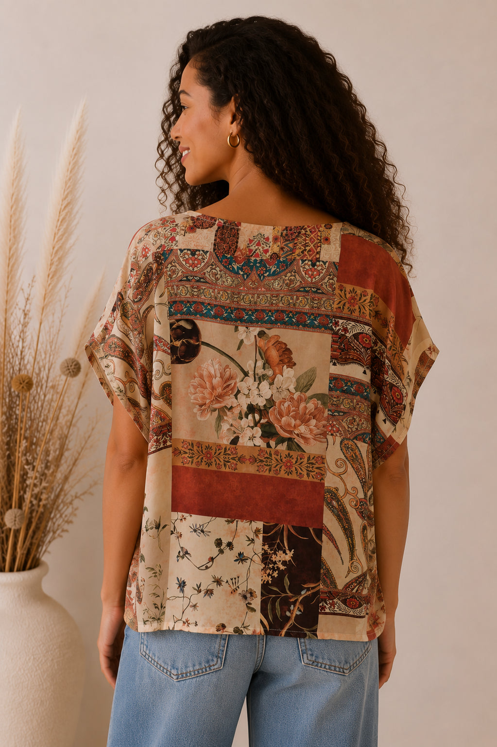 Camicia over fantasia patchwork - SHE_FLORENCE_LAB