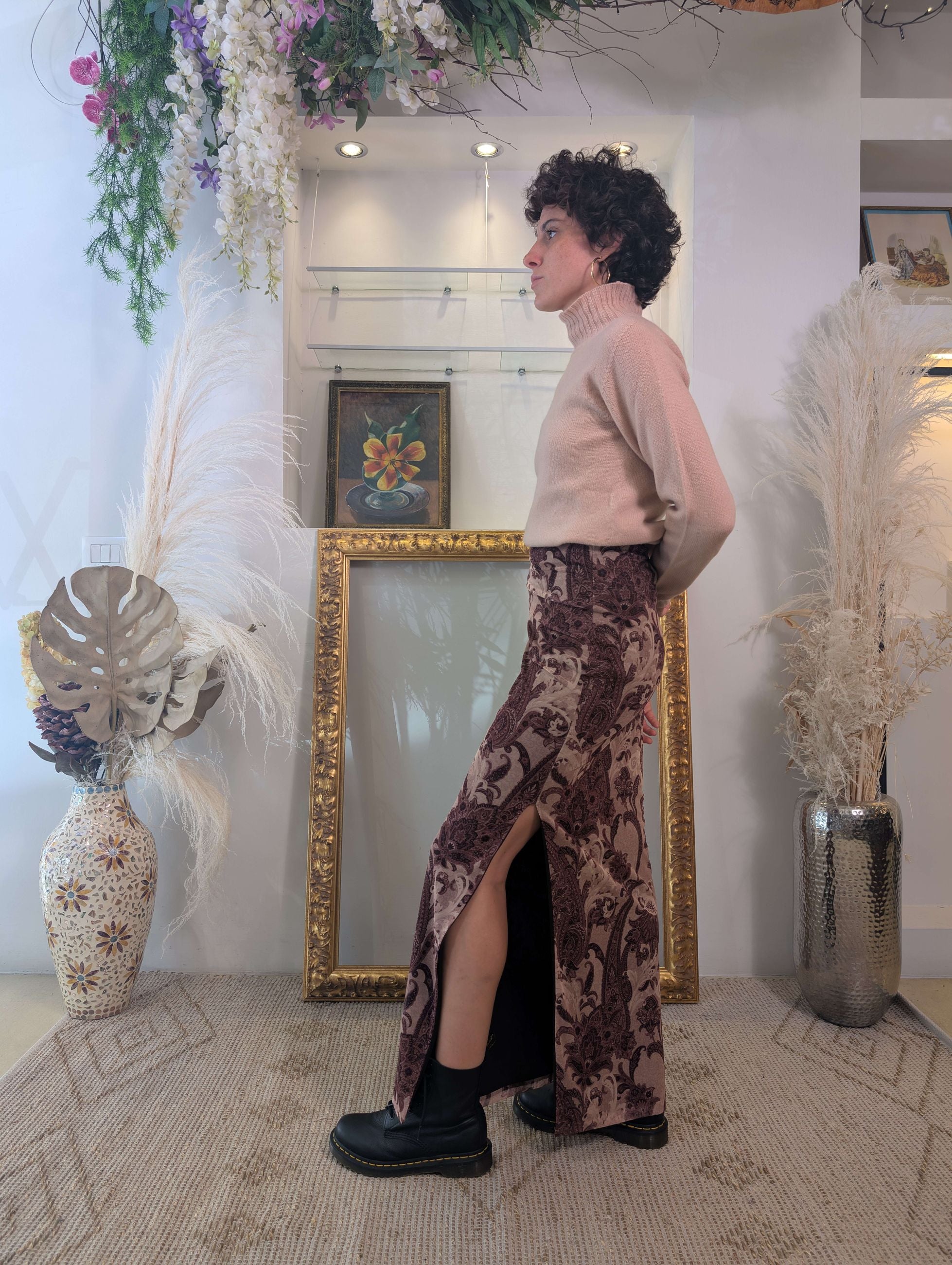 Gonna midi in tulle fantasia cachemire - HAVE ONE