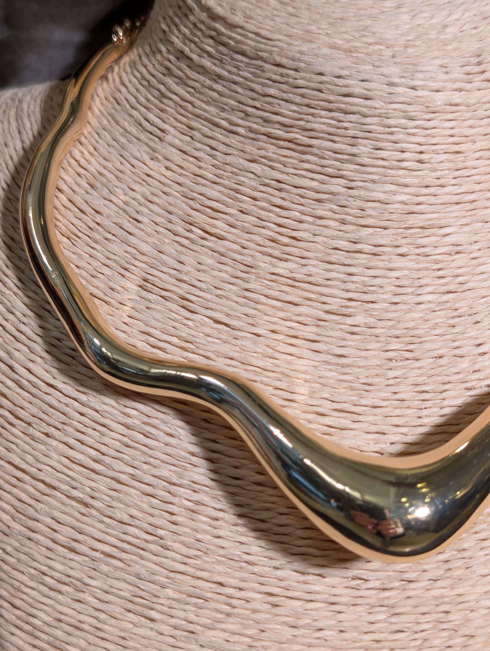 COLLANA  NAOMI GIROCOLLO RIGIDA ORO - NALI'