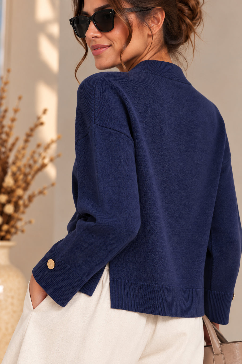 Maglia ampia scollo a V - SHE_FLORENCE_LAB