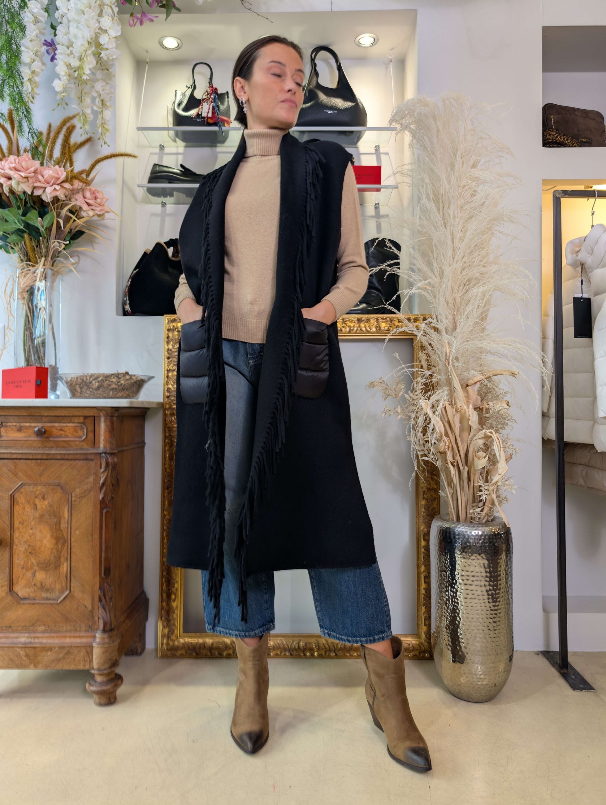 Cappotto hand made senza maniche - MARKUP DONNA