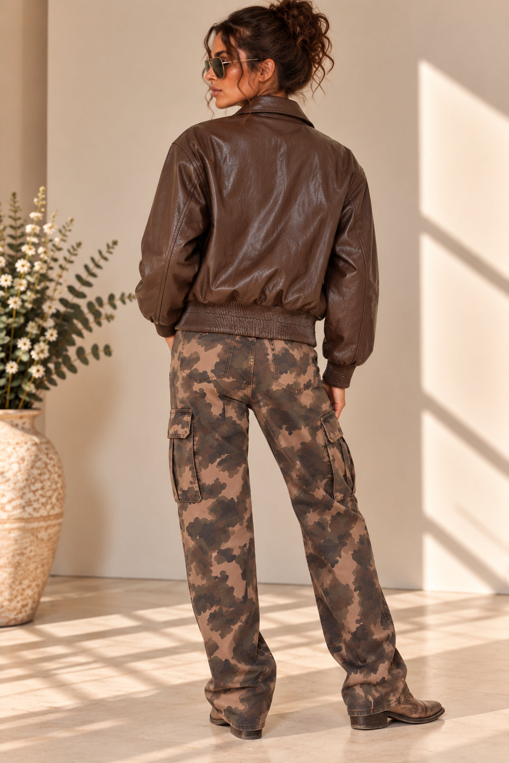 Bomber Mark Up in Ecopelle Trapuntato- MARKUP DONNA