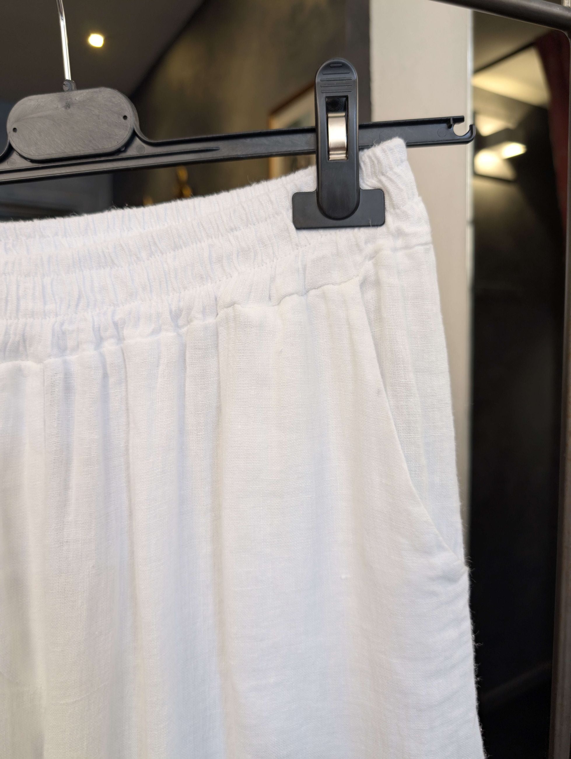 Pantalone Ampio in puro Lino -