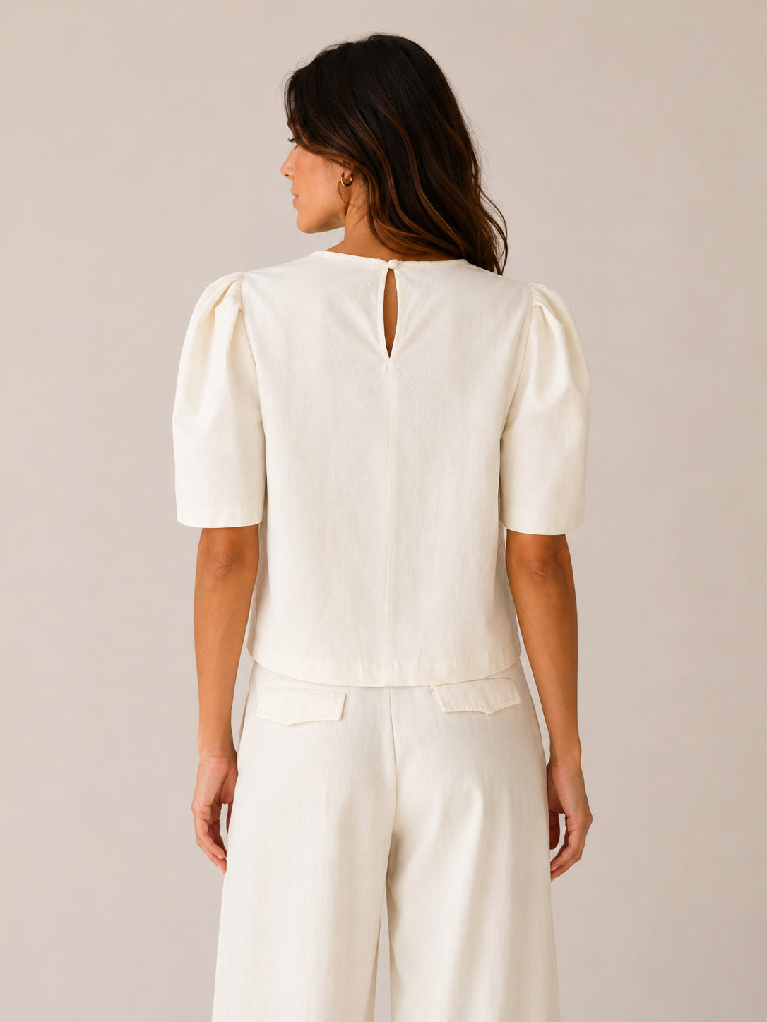 Blusa maniche a sbuffo - TENSIONE IN