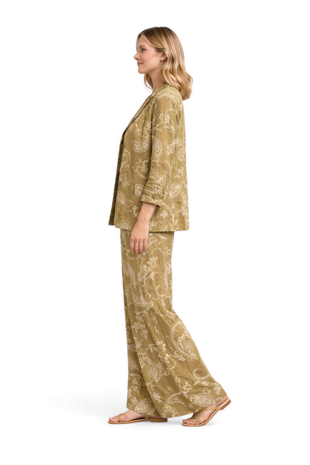 Panta palazzo con ricami - SHE_FLORENCE_LAB