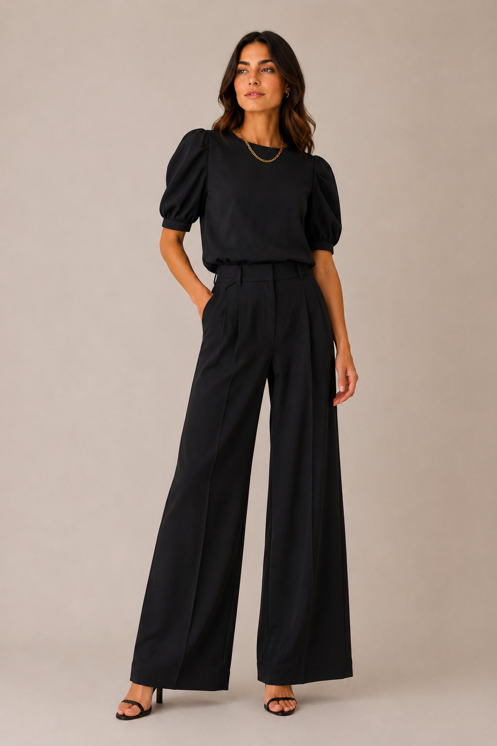 Blusa maniche a sbuffo - TENSIONE IN