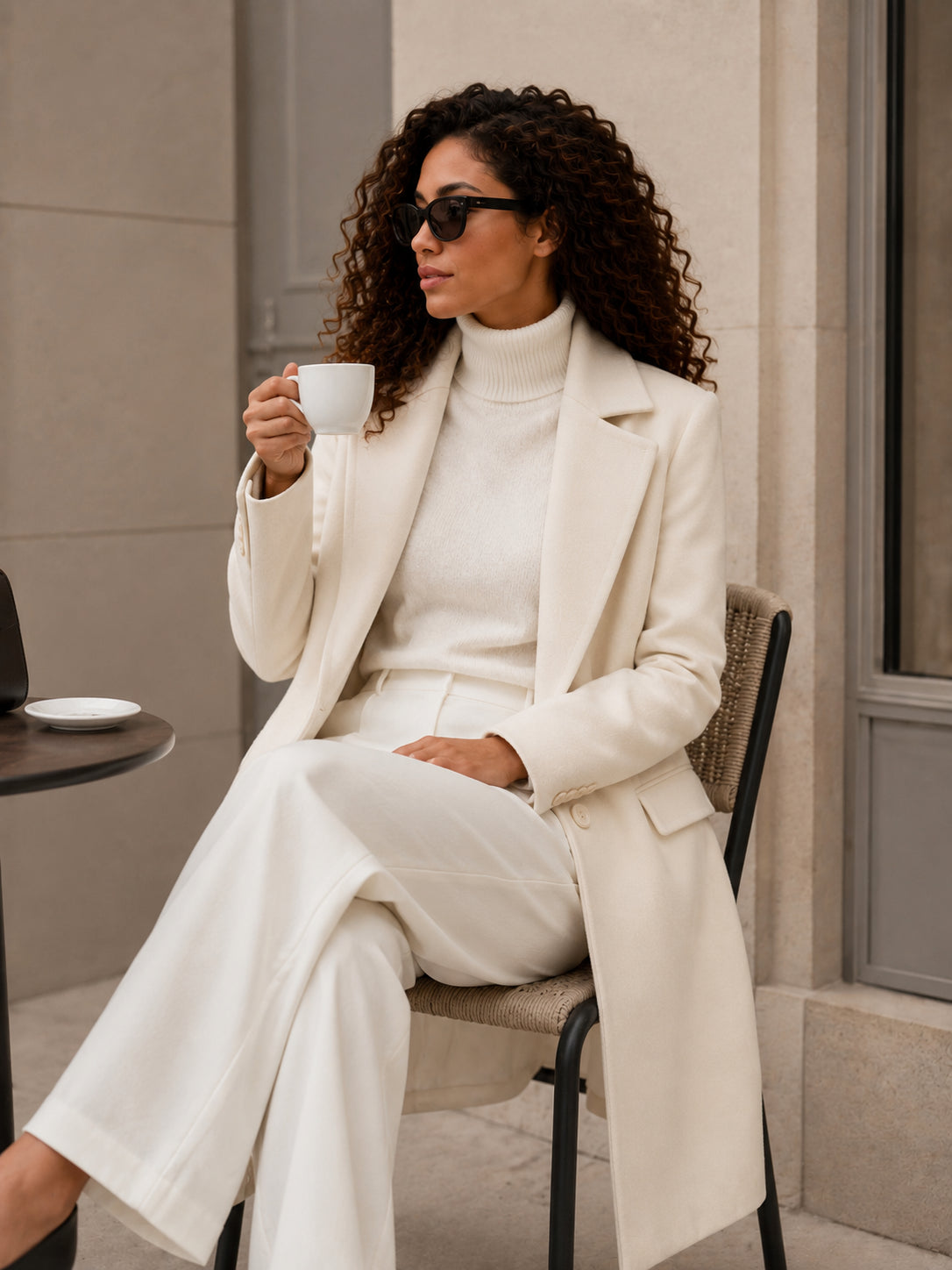 Cappotto in misto lana - Sandro Ferrone