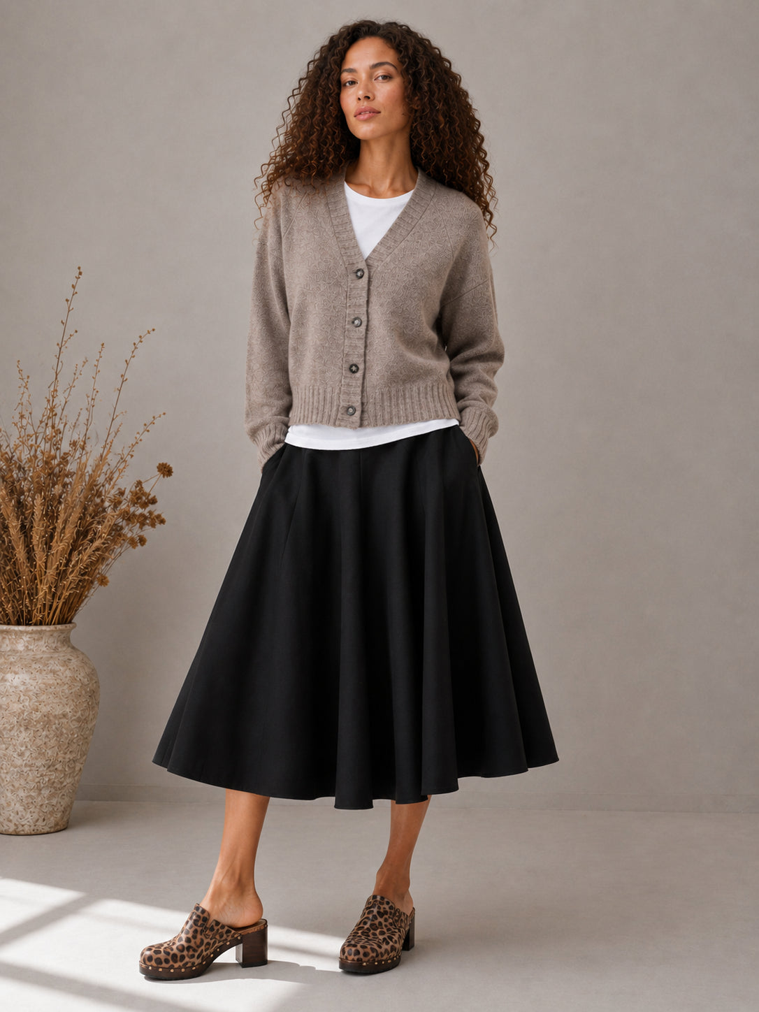 Cardigan in Lana - .SOLO TRE