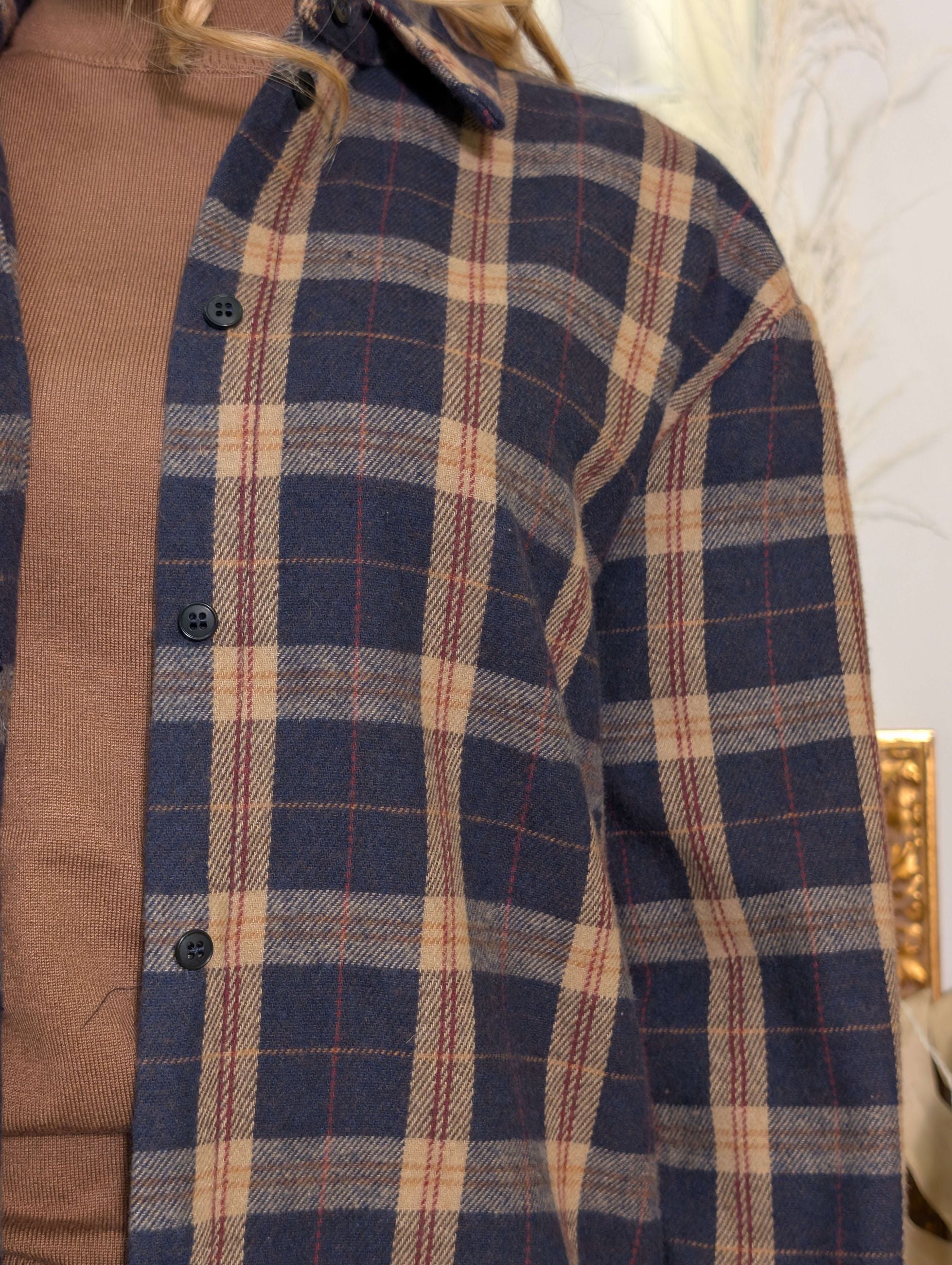 Camicia in flanella a quadri - TENSIONE IN