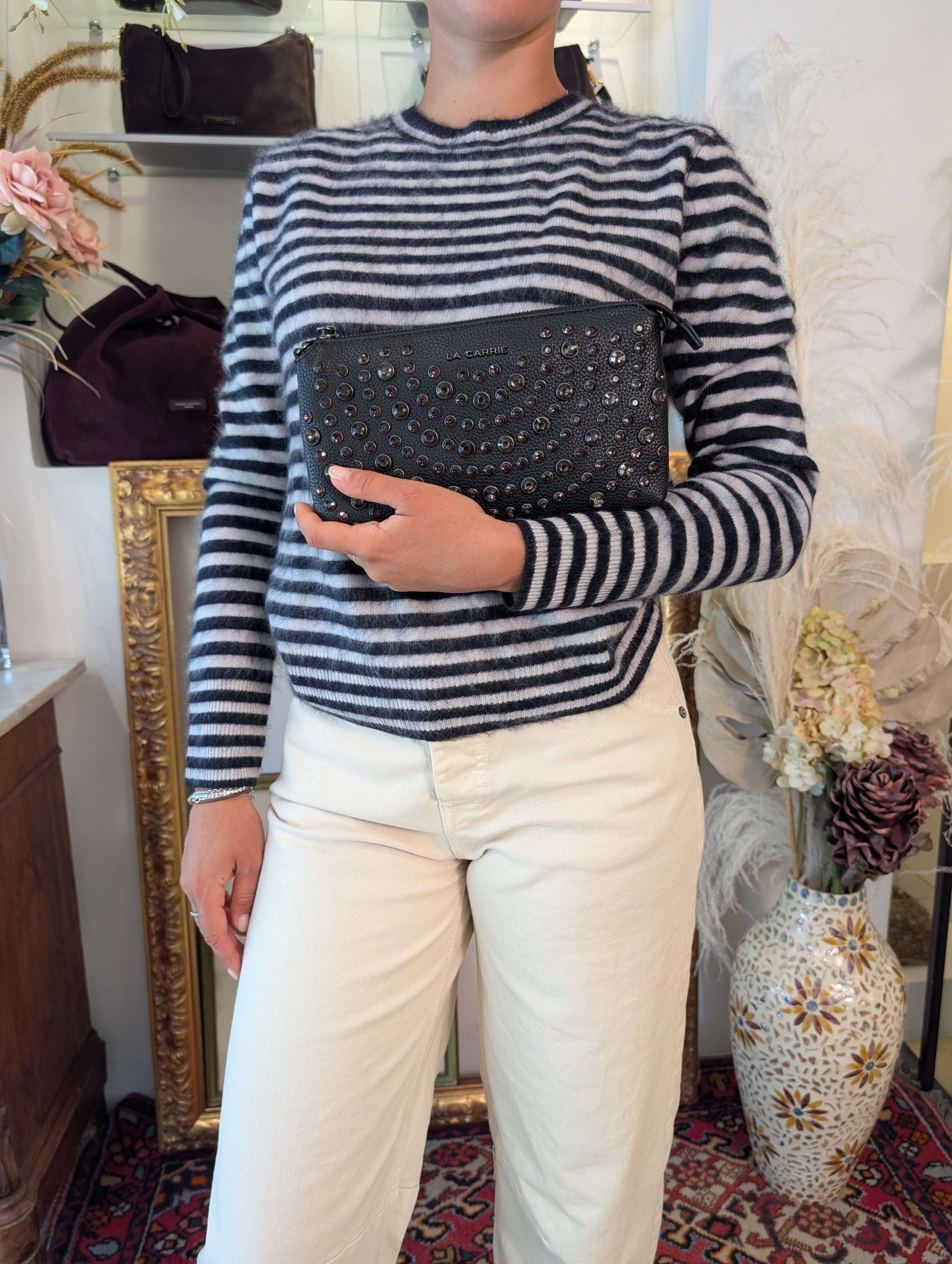 ANDROMEDA DOUBLE WALLET BAG PU LEATHER - La Carrie Bag