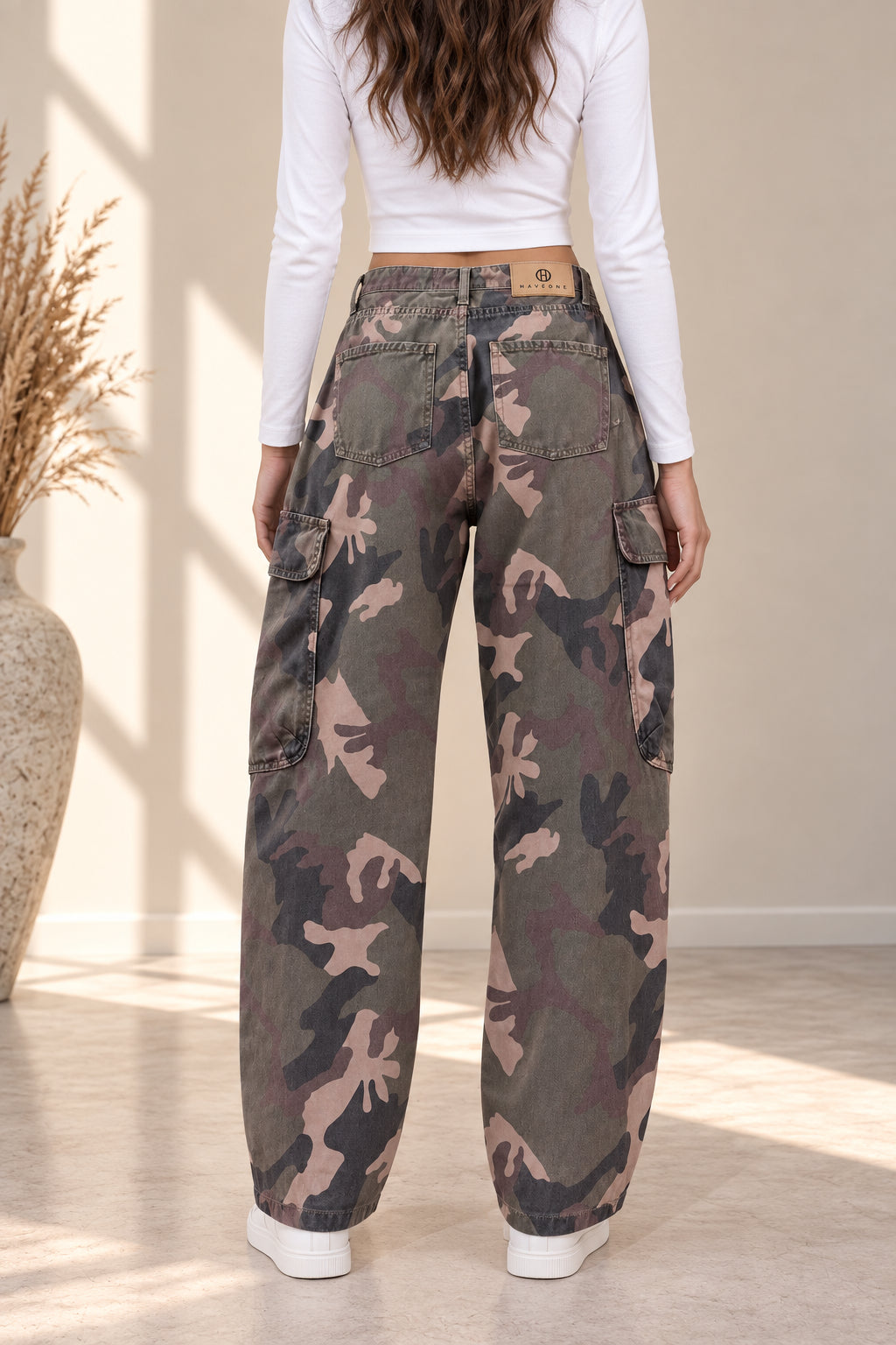 Pantalone cargo camouflage barrel - HAVE ONE