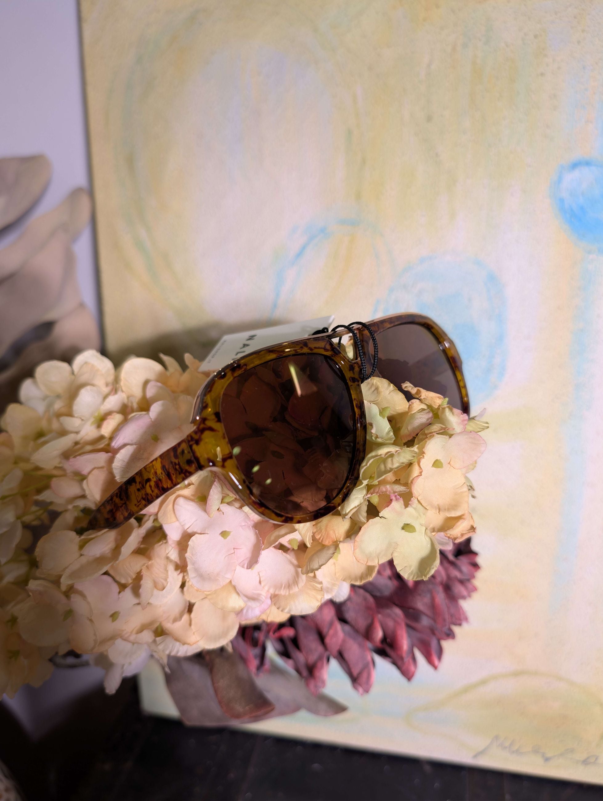 OCCHIALI  PARTENOPE JELLY TARTARUGATO MARRONE - NALI'