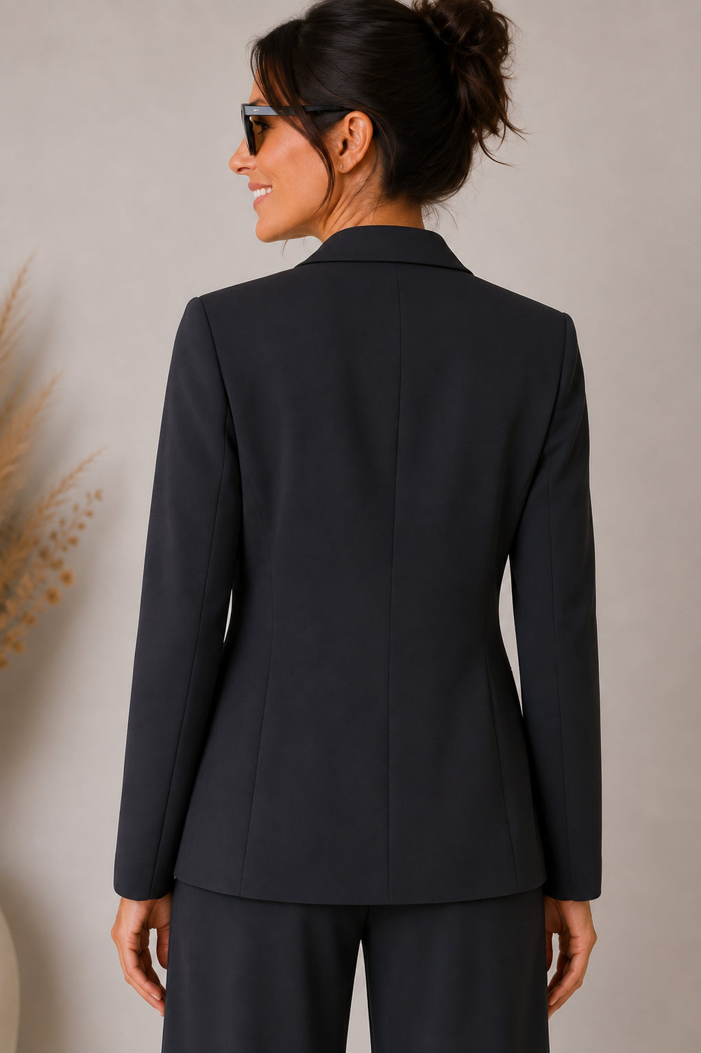 Blazer in cadì fluido - Sandro Ferrone
