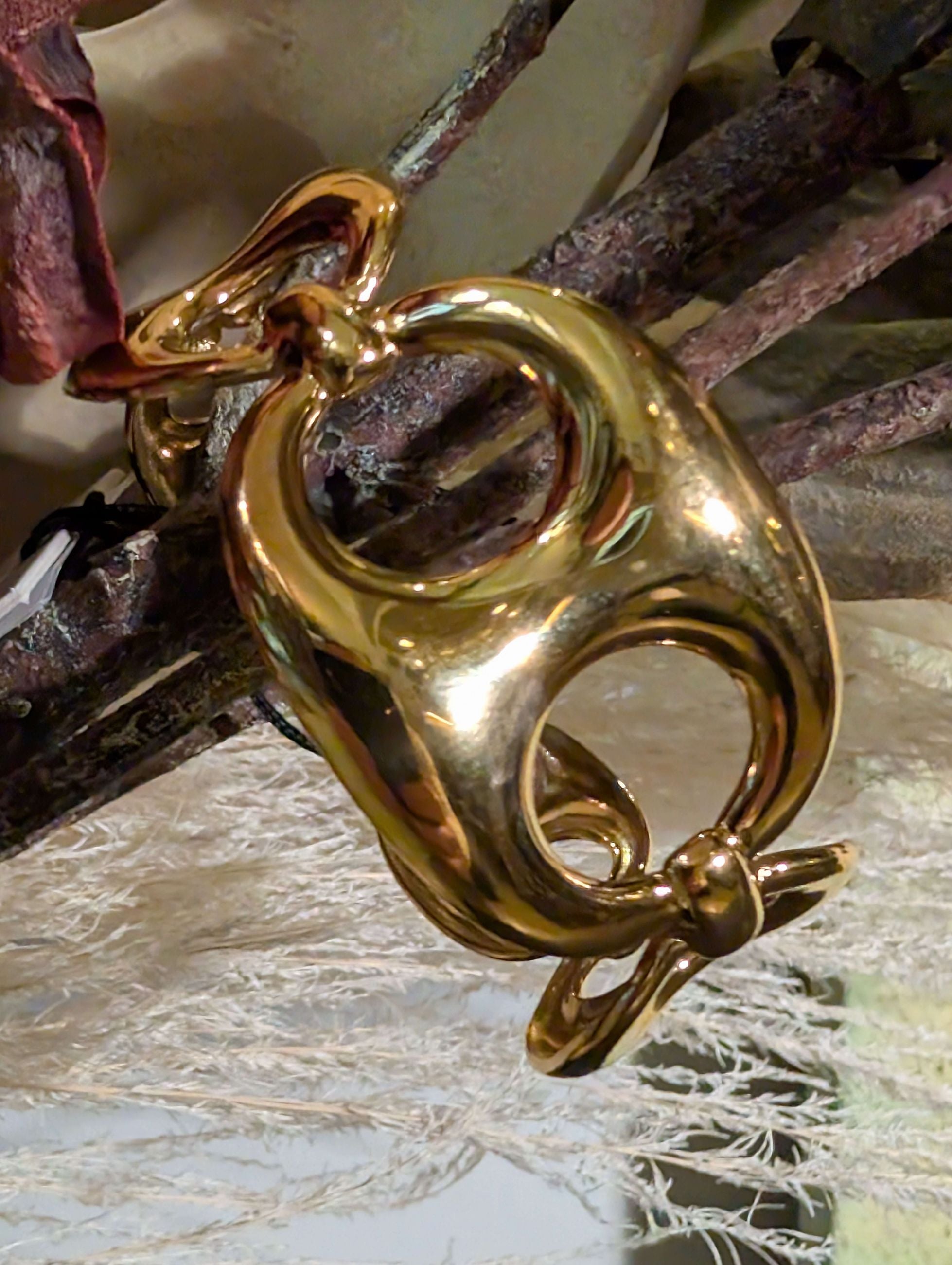 BRACCIALE  BANGLE OVER  ACC.INOS. ORO - NALI'