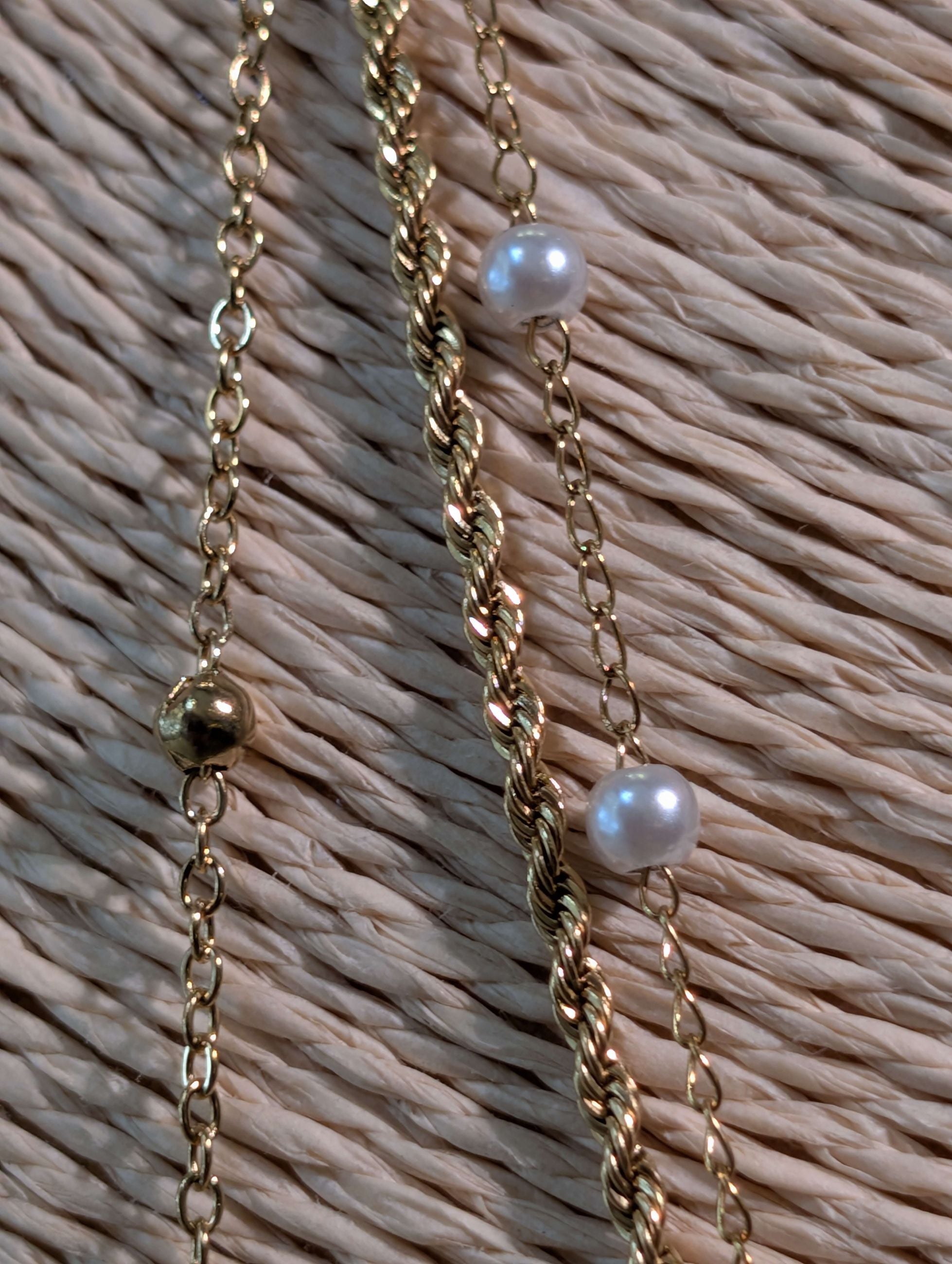 COLLANA MULTIFILO CON PENDENTE STELLA ORO - NALI'