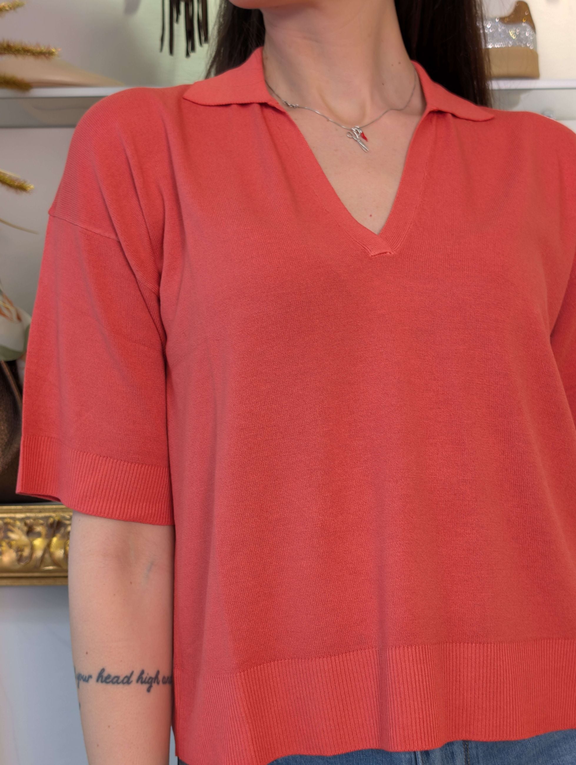 Polo derby manica corta finezza 12 - MARKUP DONNA