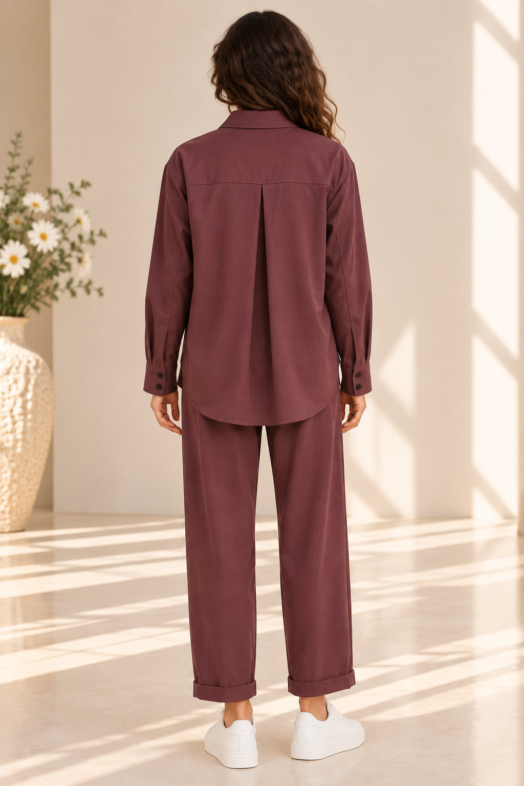 GIACCA CAMICIA IN DIAGONALE MANO PESCA - PLEASE