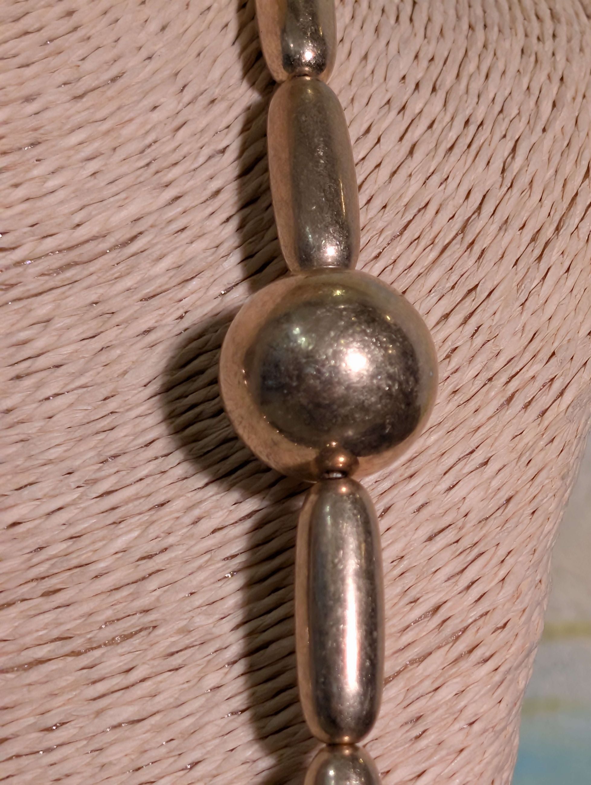 Collana multisfere satinata - Sandro Ferrone