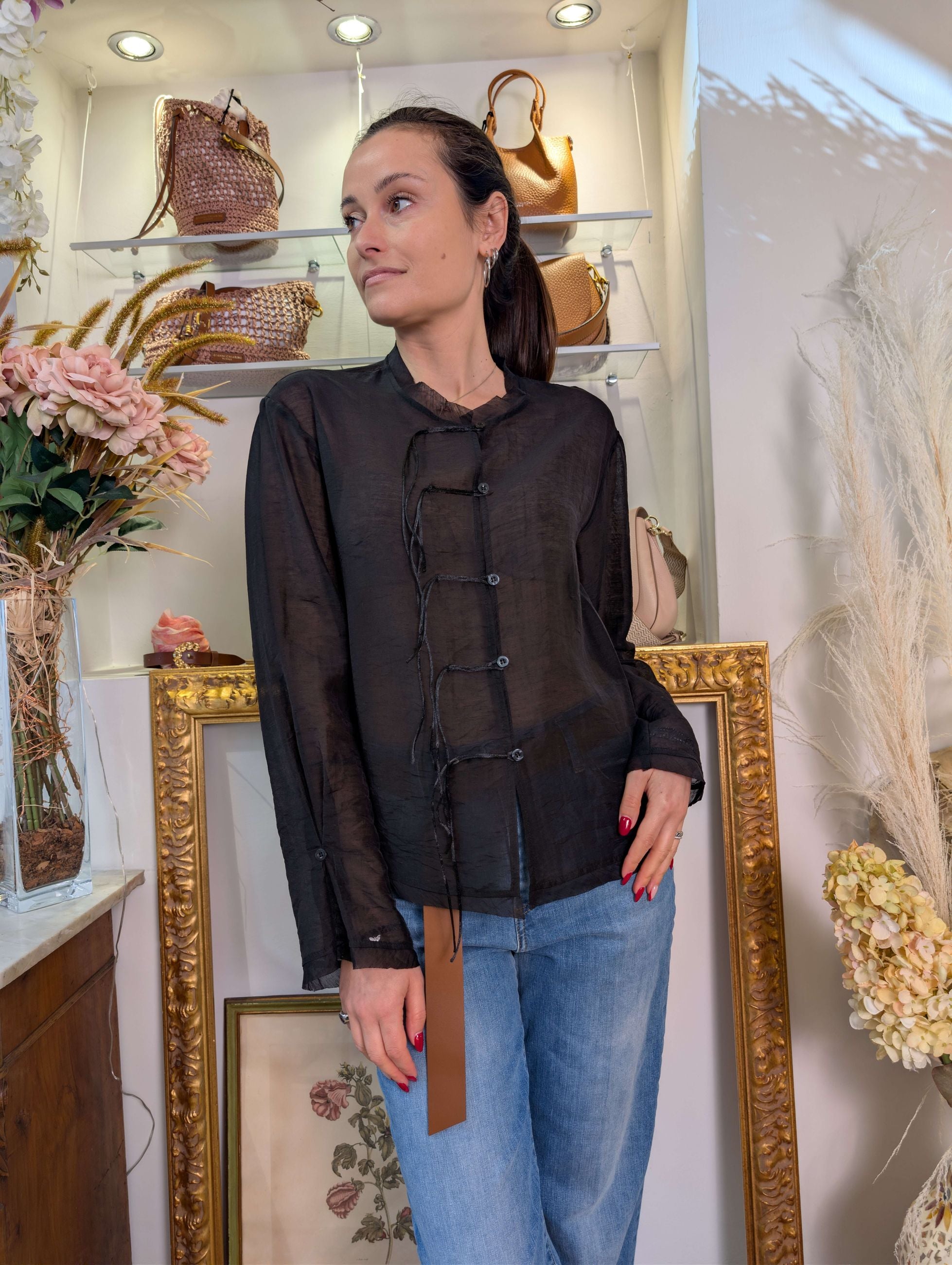 Camicia Madama Butterfly - SHE_FLORENCE_LAB