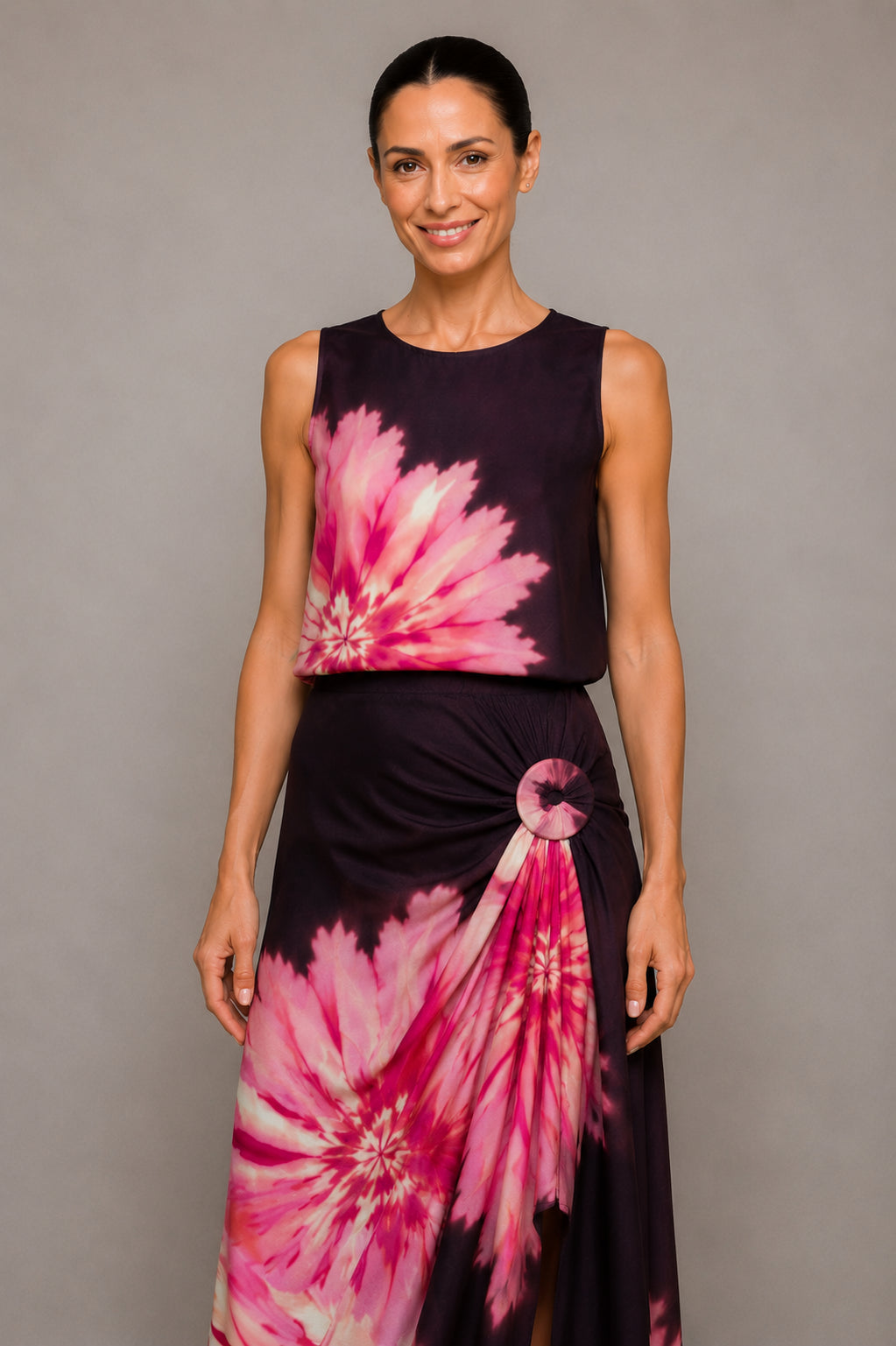 Top fantasia fiore multicolor - HAVE ONE