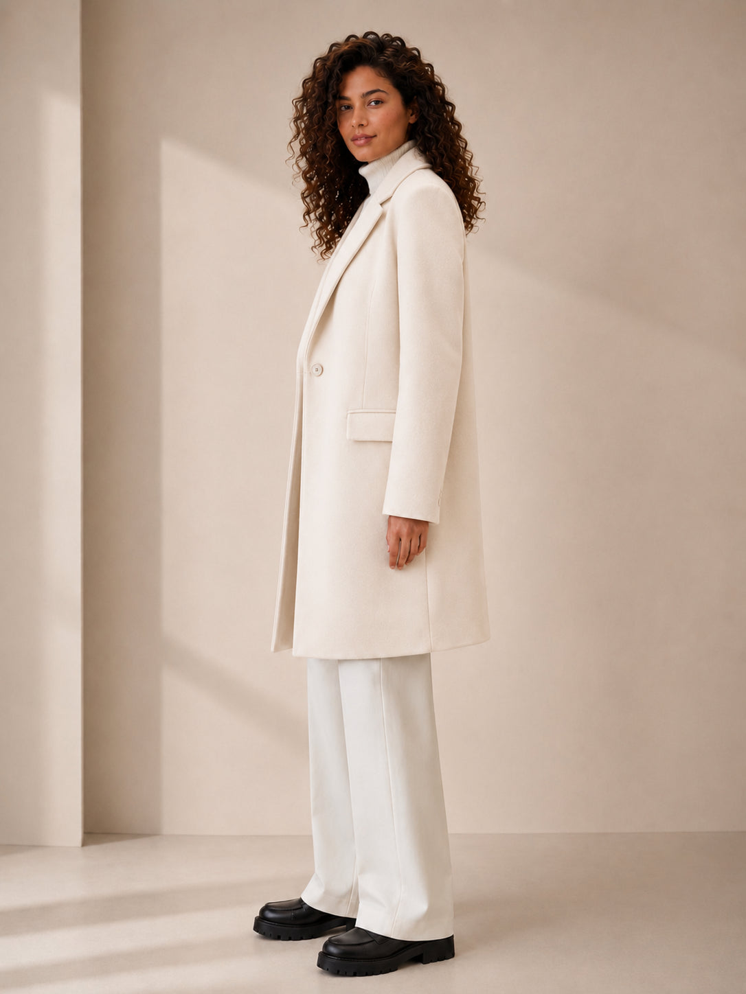 Cappotto in misto lana - Sandro Ferrone