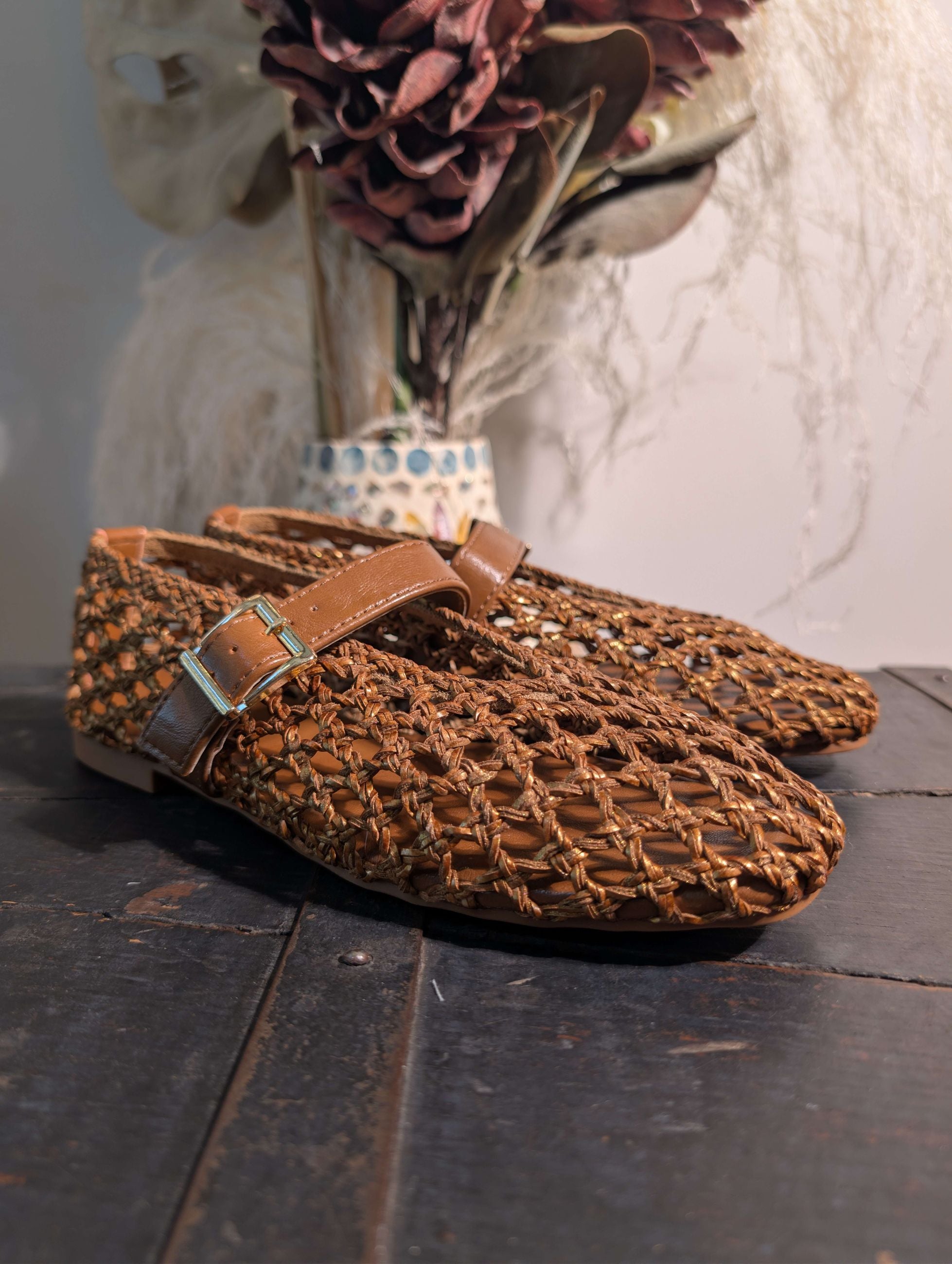 Ballerina in rafia - GOLD & GOLD
