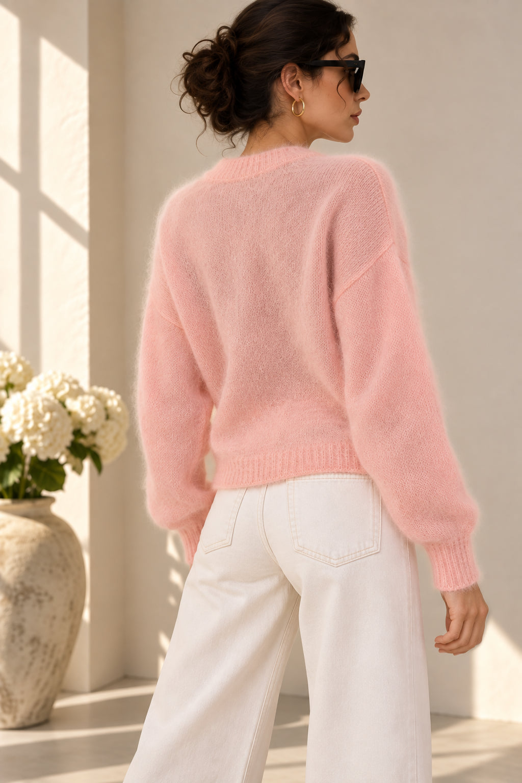 Maglia Fluffy in Mohair Finezza 7 - TENSIONE IN