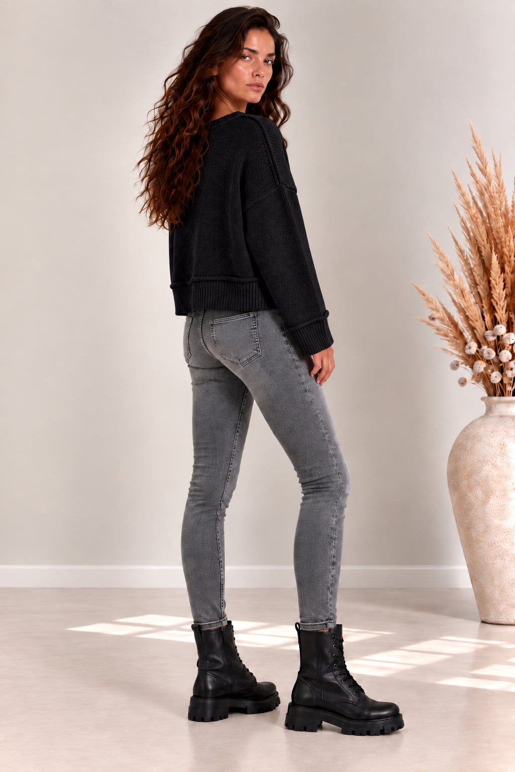 Maglia Boxy Seamless in Viscosa - HAVE ONE