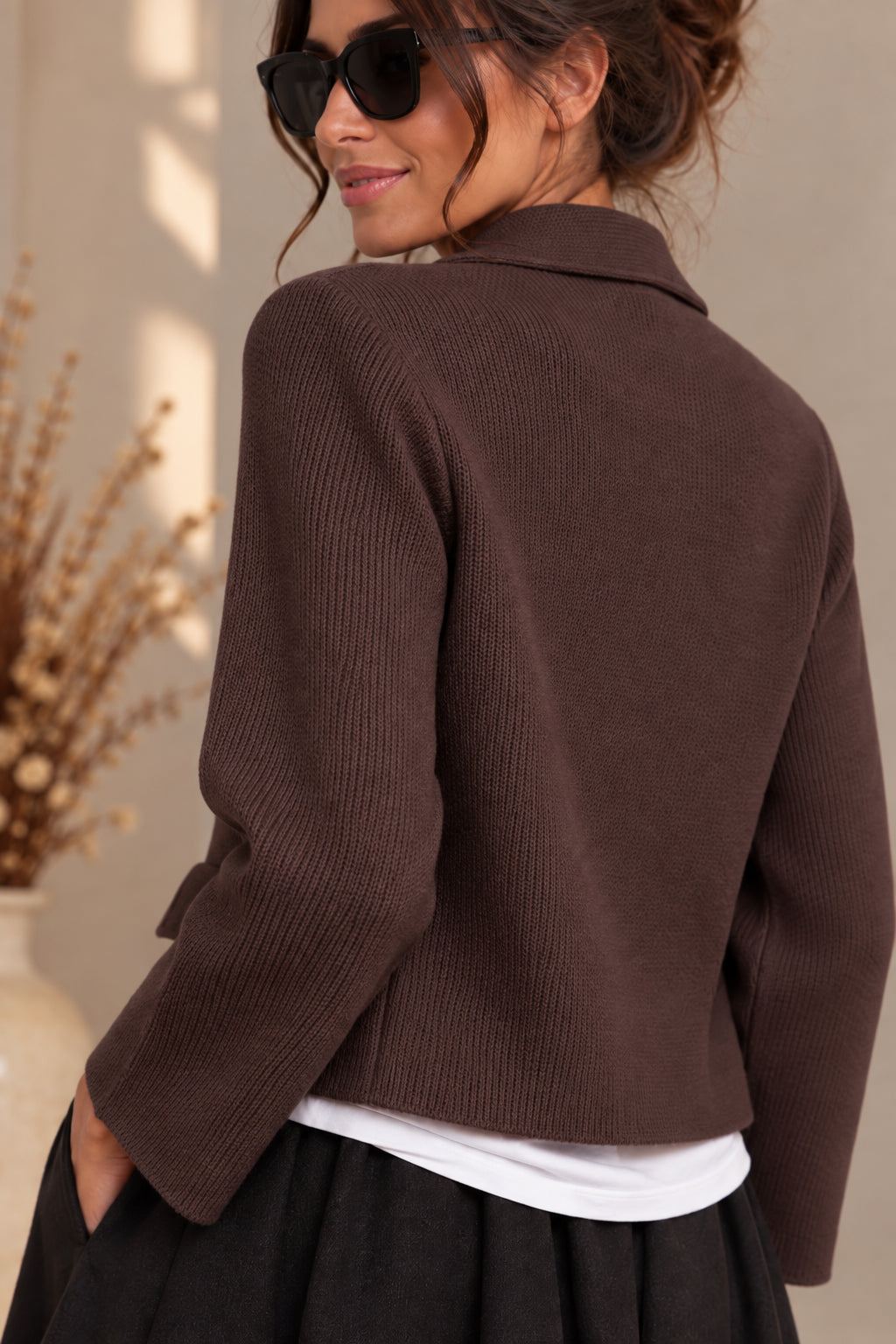Blazer in maglia-stoffa - SHE_FLORENCE_LAB
