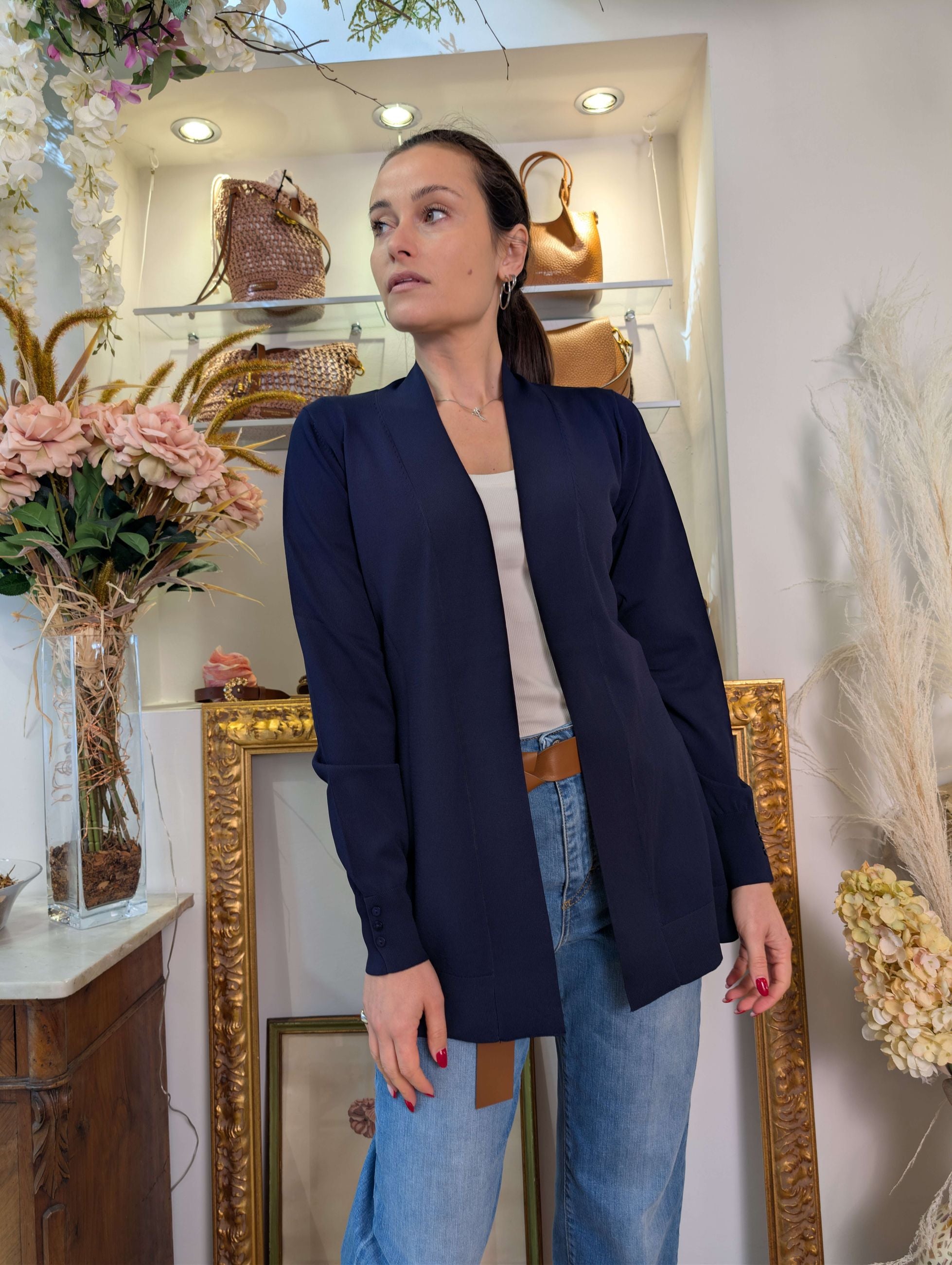 Cardigan con Spacchetti – She_Florence_Lab - SHE_FLORENCE_LAB