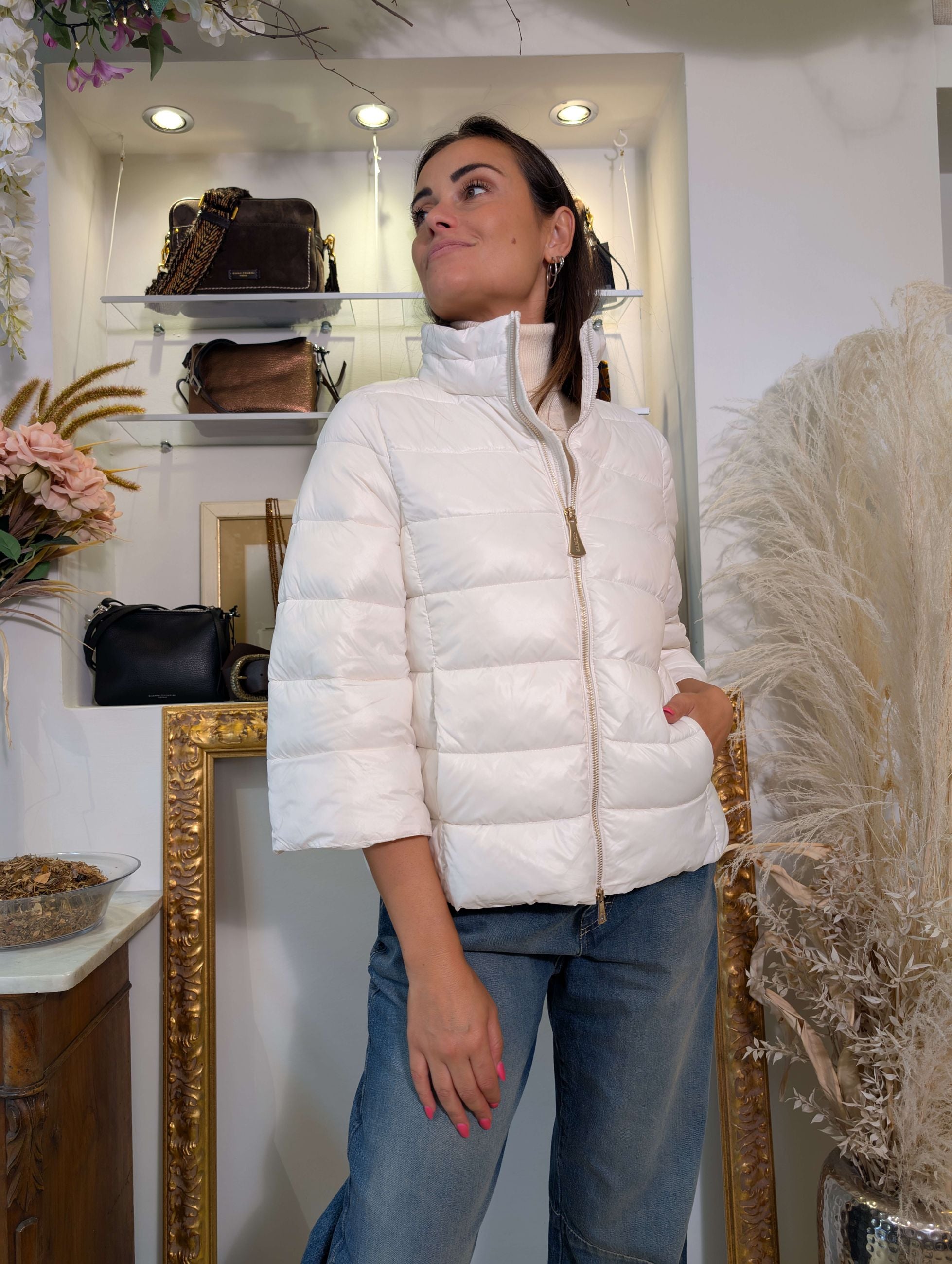 Cappetta in Nylon Superleggero con Zip Gold - MARKUP DONNA