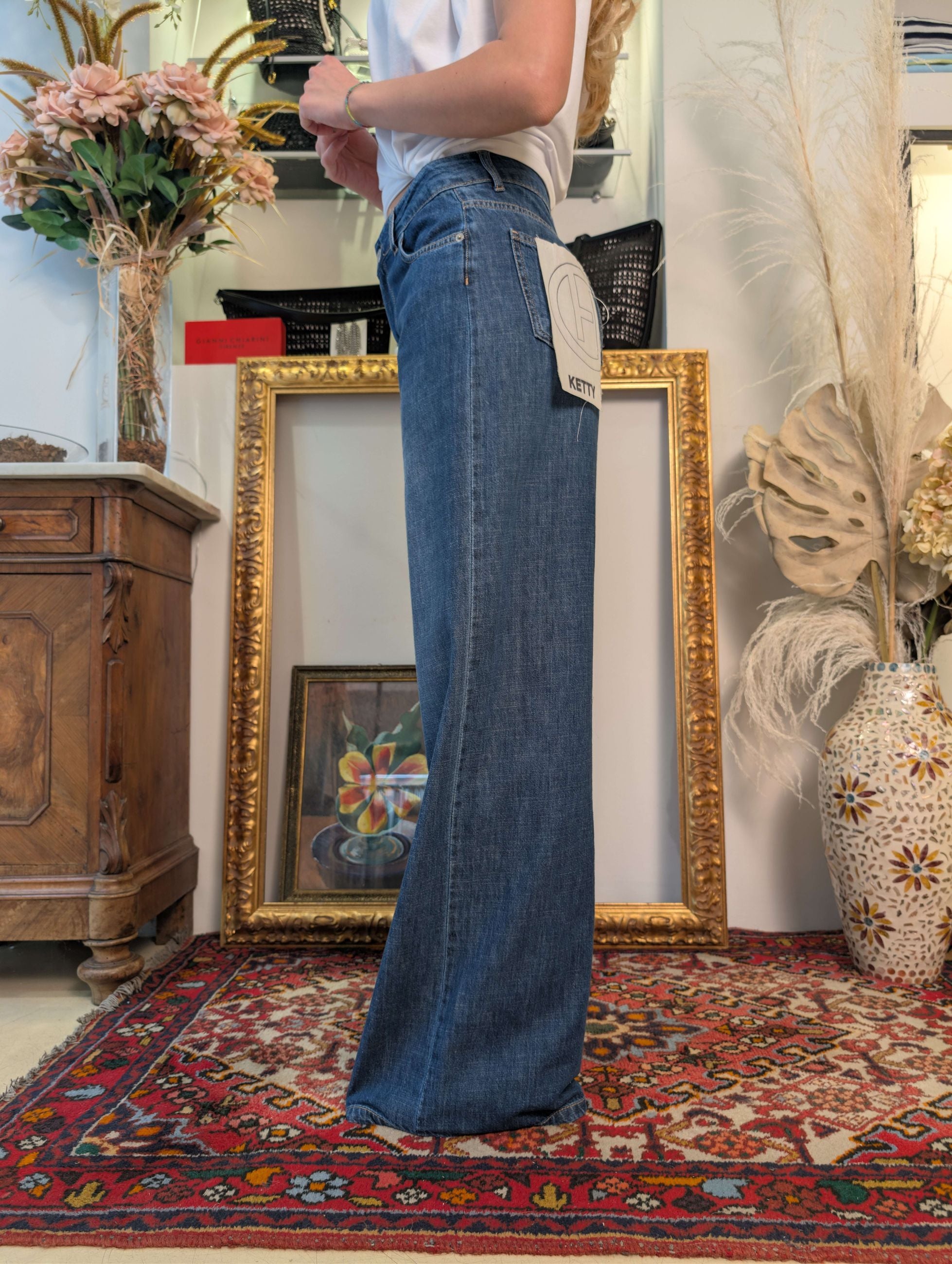 PANTALONE WIDE LEG MOD.KETTY  1 - HAVE ONE