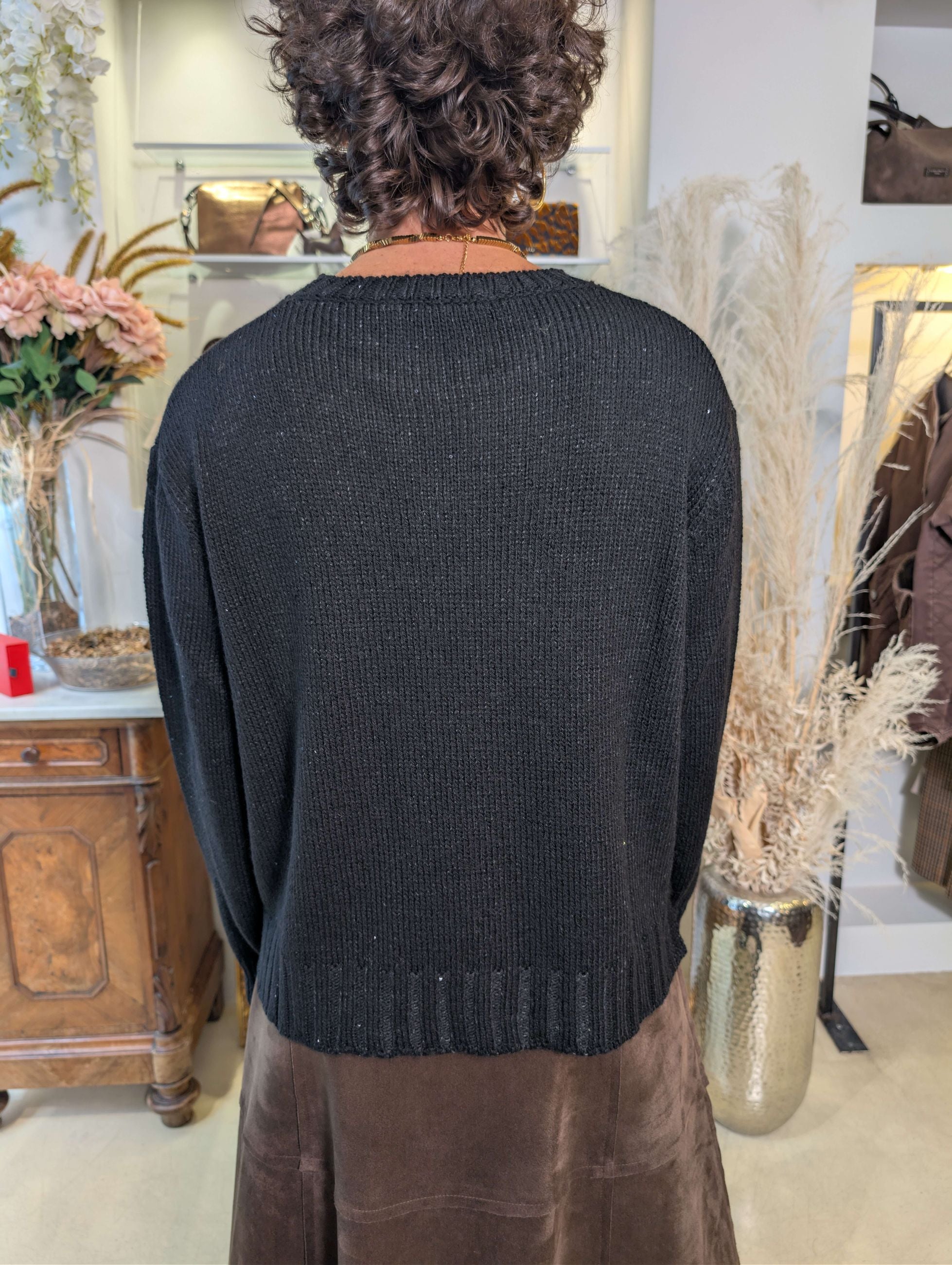 Maglia best-seller con micropaillettes - ANNARITA N
