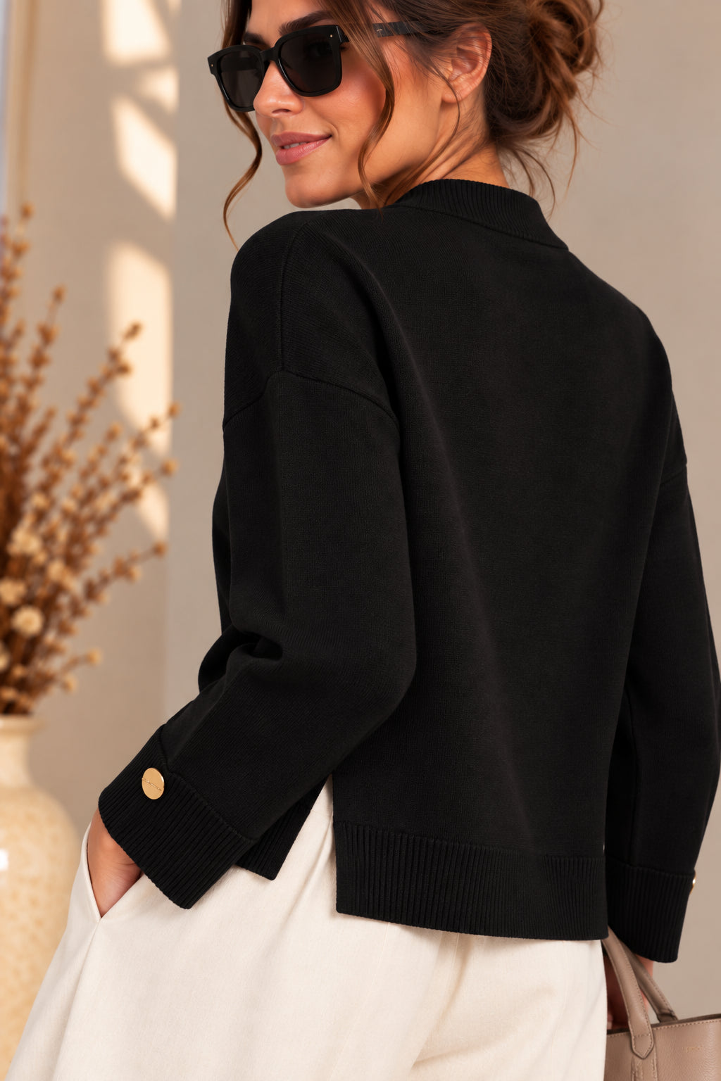 Maglia ampia scollo a V - SHE_FLORENCE_LAB