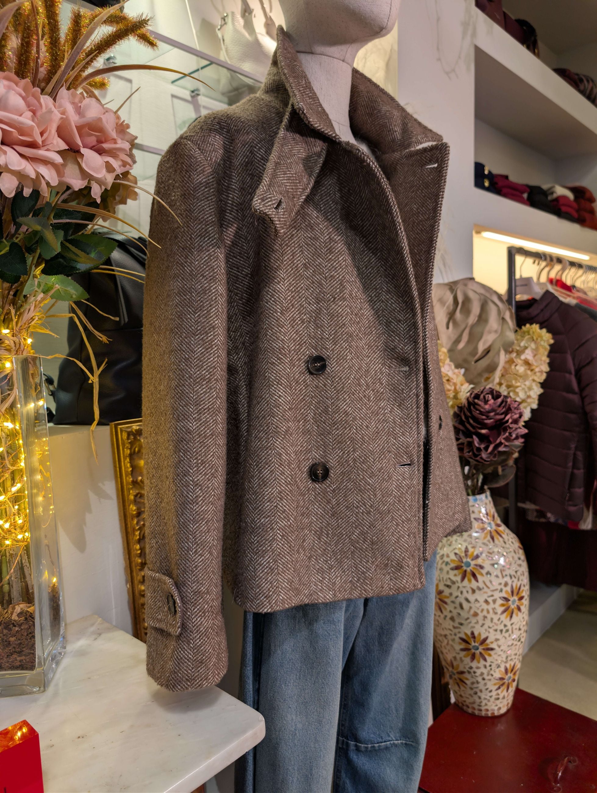 Cappottino doppiopetto - TENSIONE IN