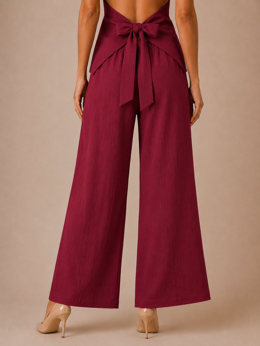 Pantalone palazzo crinkle - HAVE ONE