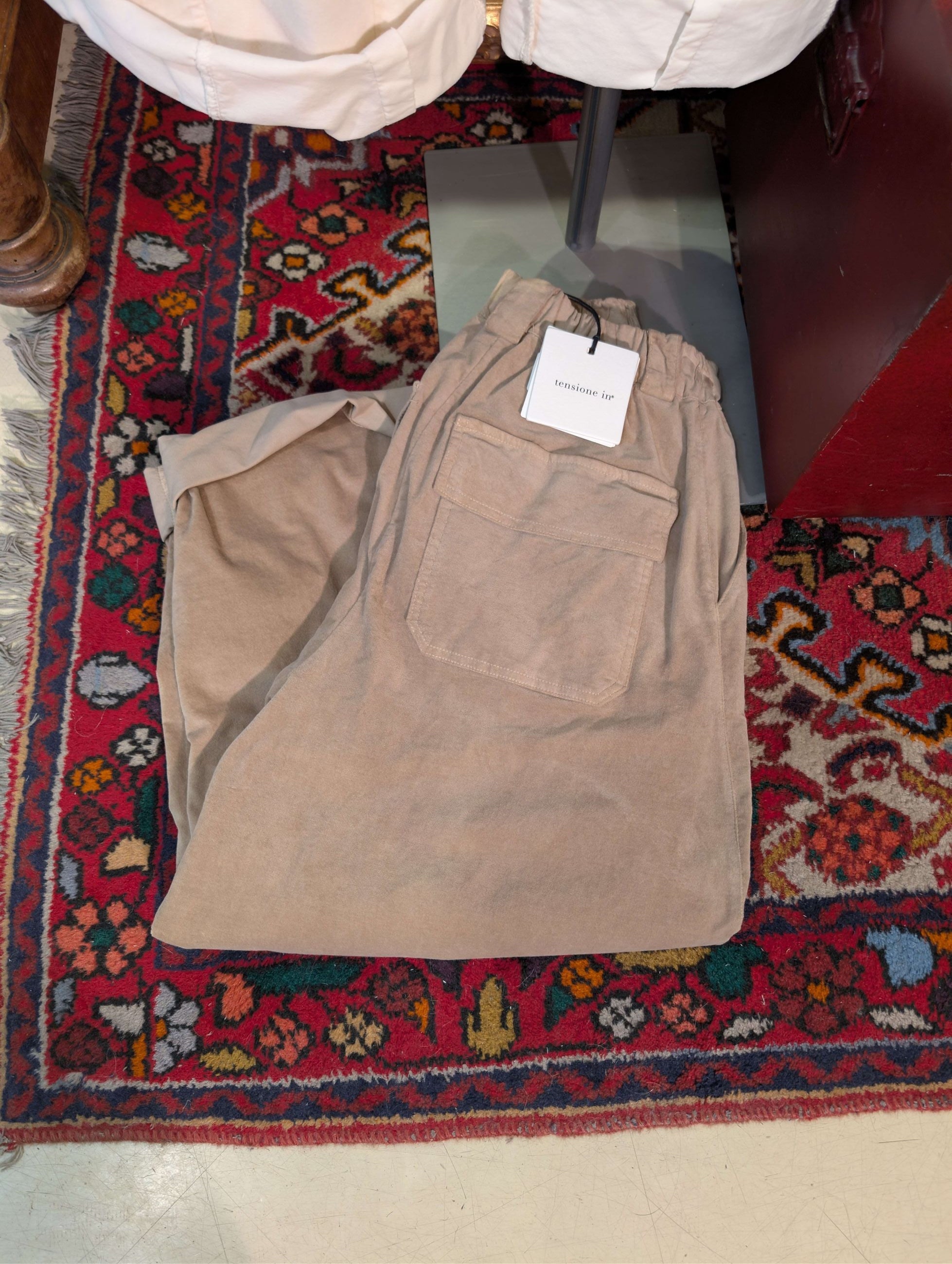 Panta velluto over - TENSIONE IN