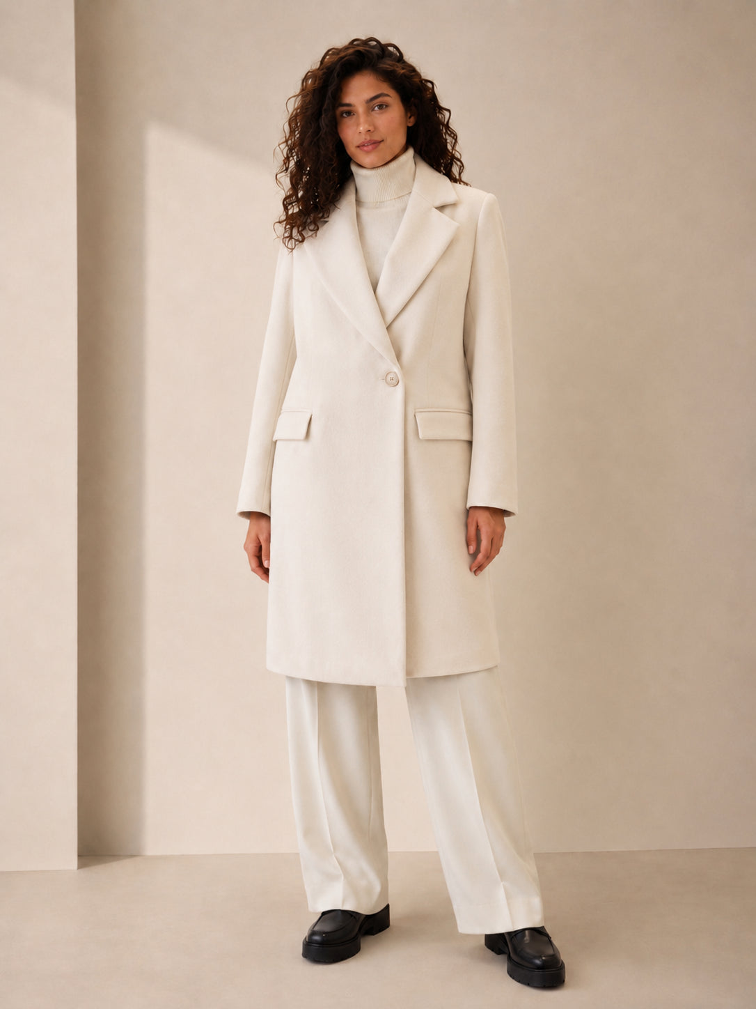 Cappotto in misto lana - Sandro Ferrone
