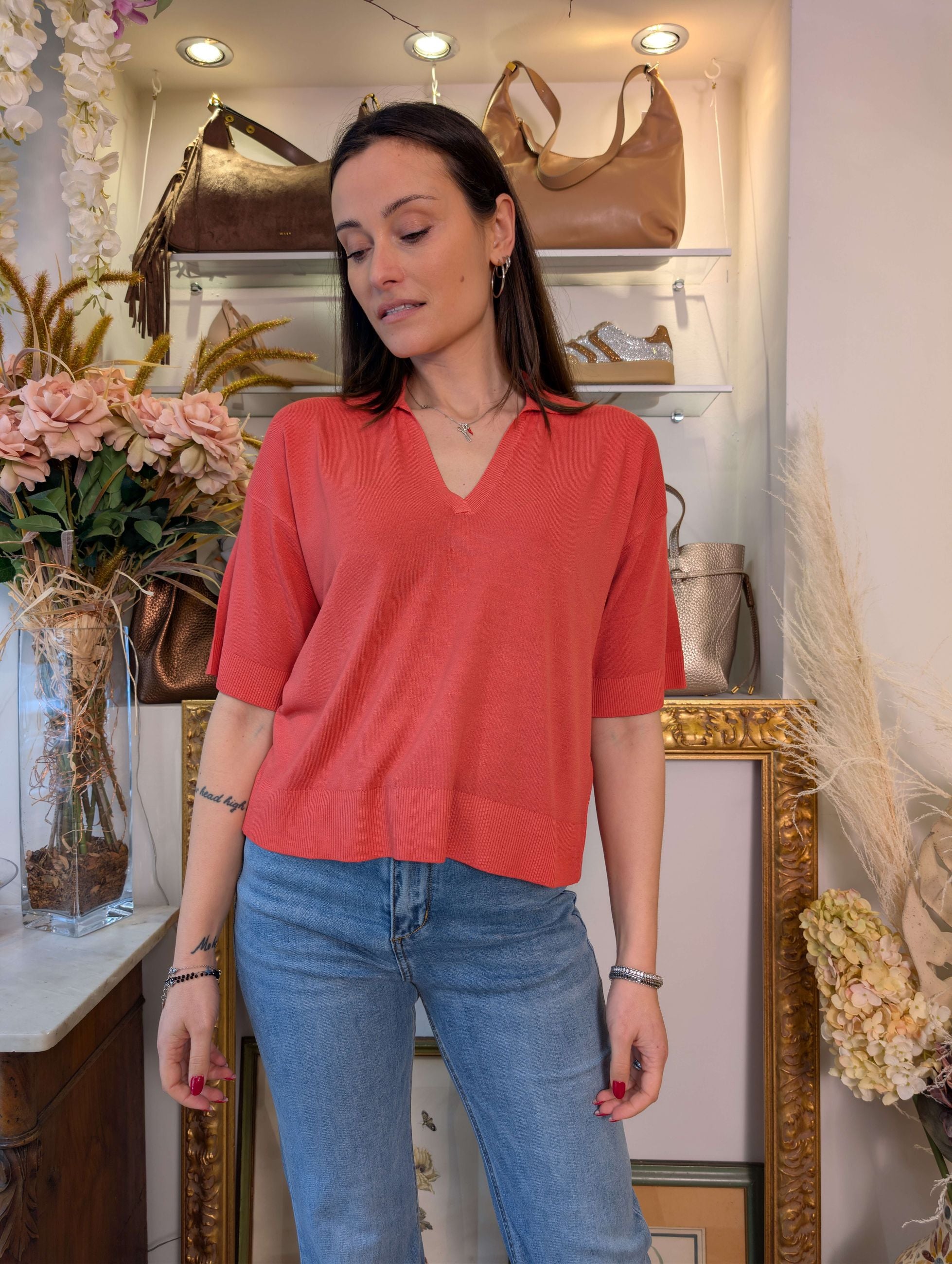 Polo derby manica corta finezza 12 - MARKUP DONNA