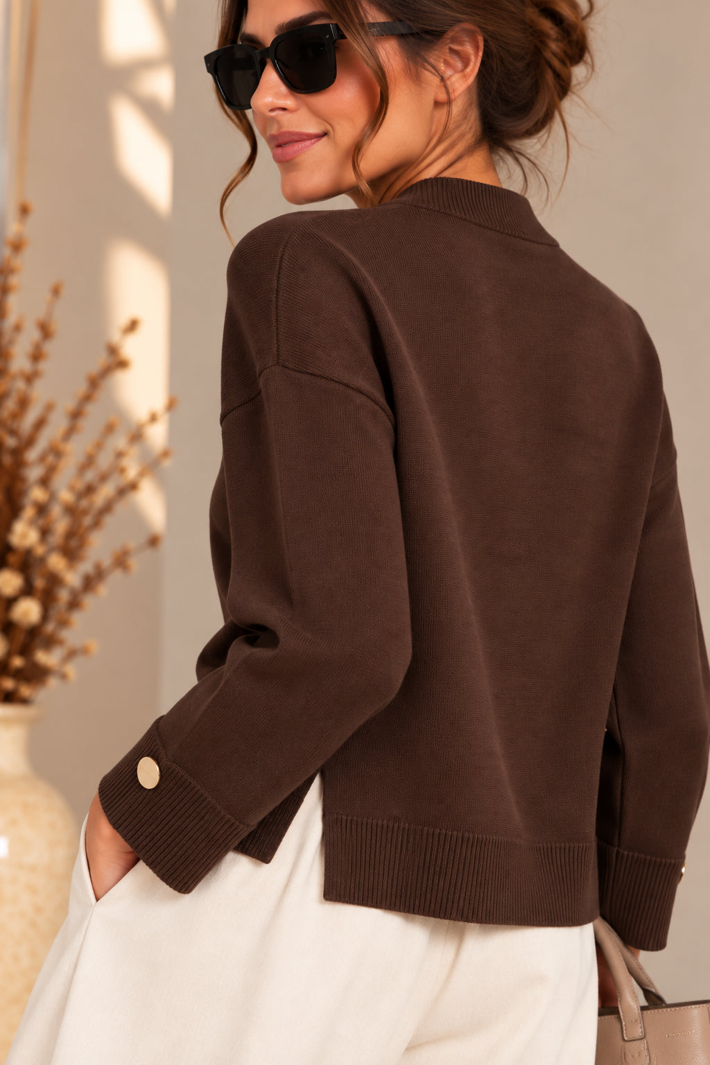 Maglia ampia scollo a V - SHE_FLORENCE_LAB