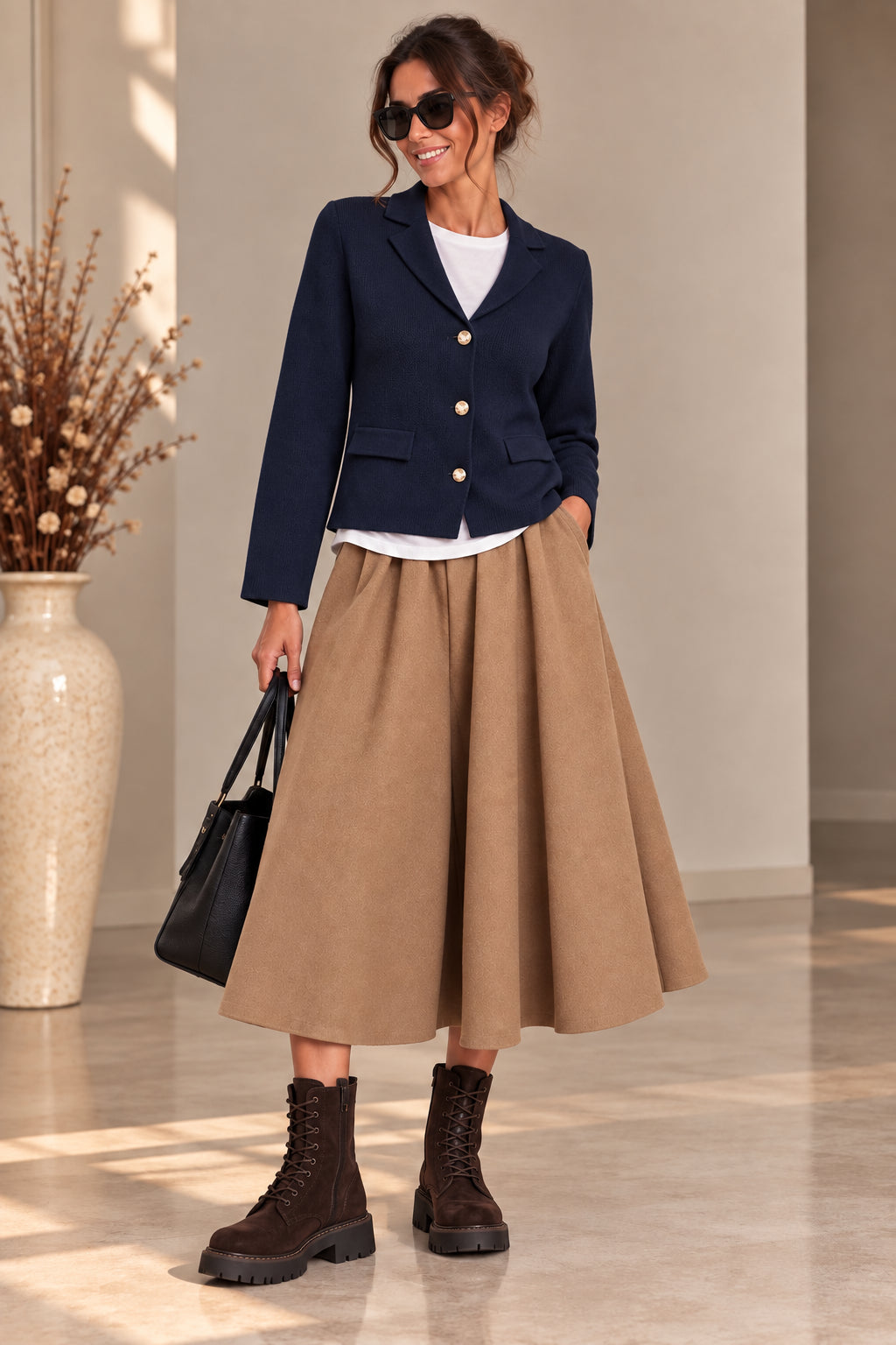 Blazer in maglia-stoffa - SHE_FLORENCE_LAB