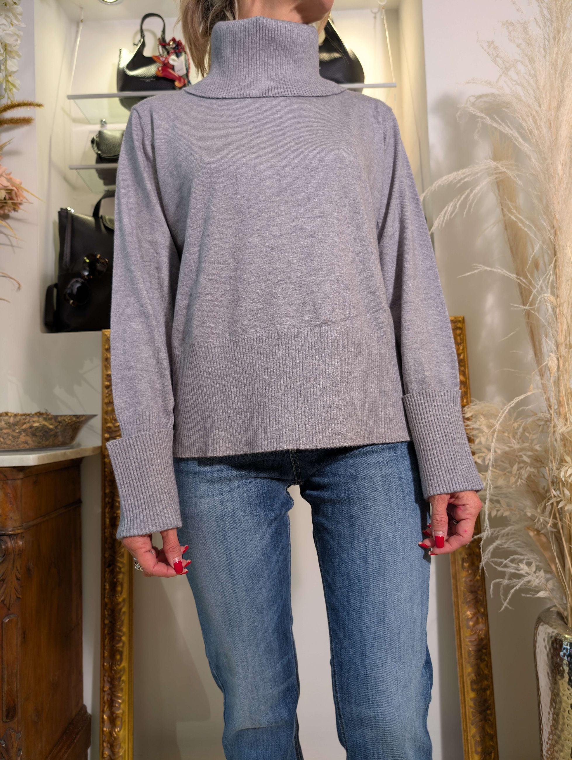 Maglia oversize in viscosa - MARKUP DONNA