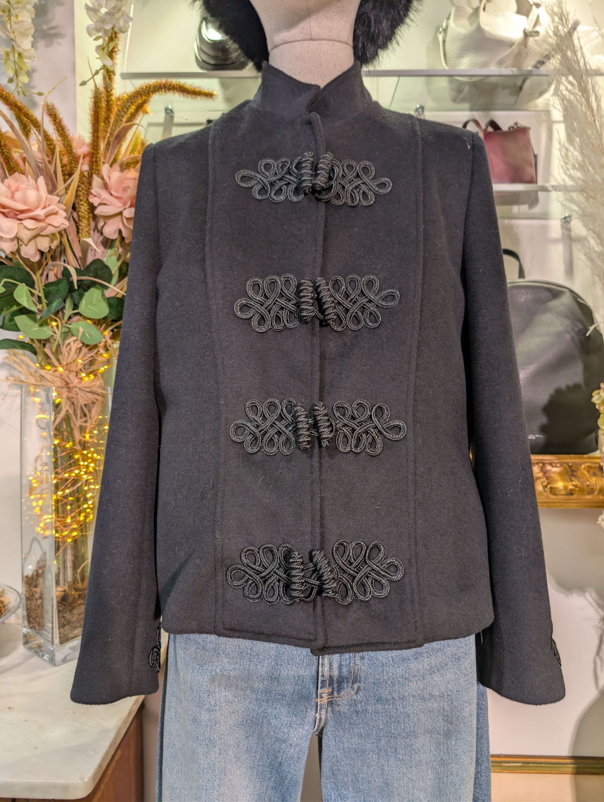 Giacca con dettagli corda - TENSIONE IN