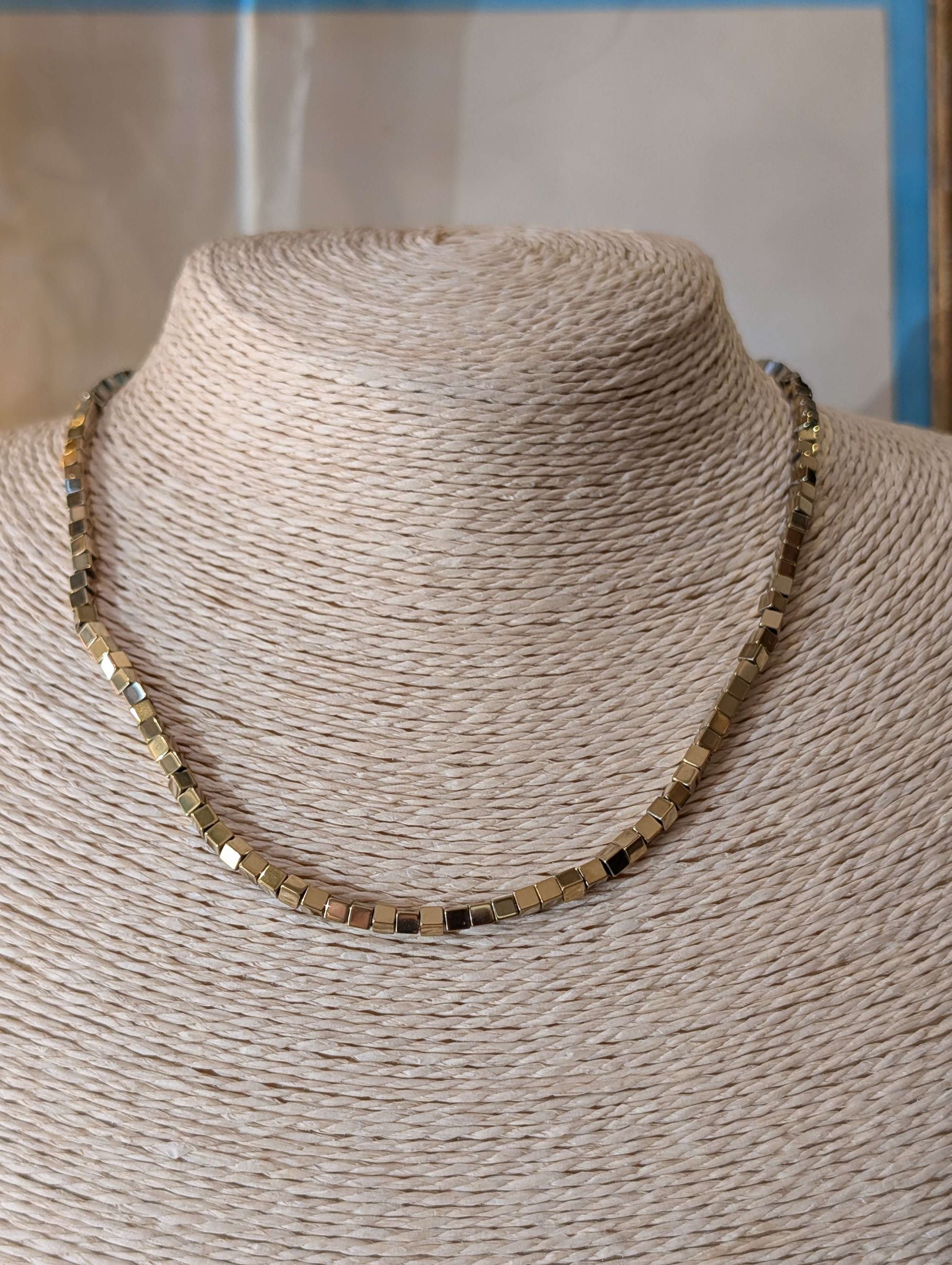 COLLANA RETTANGOLI ORO - NALI'