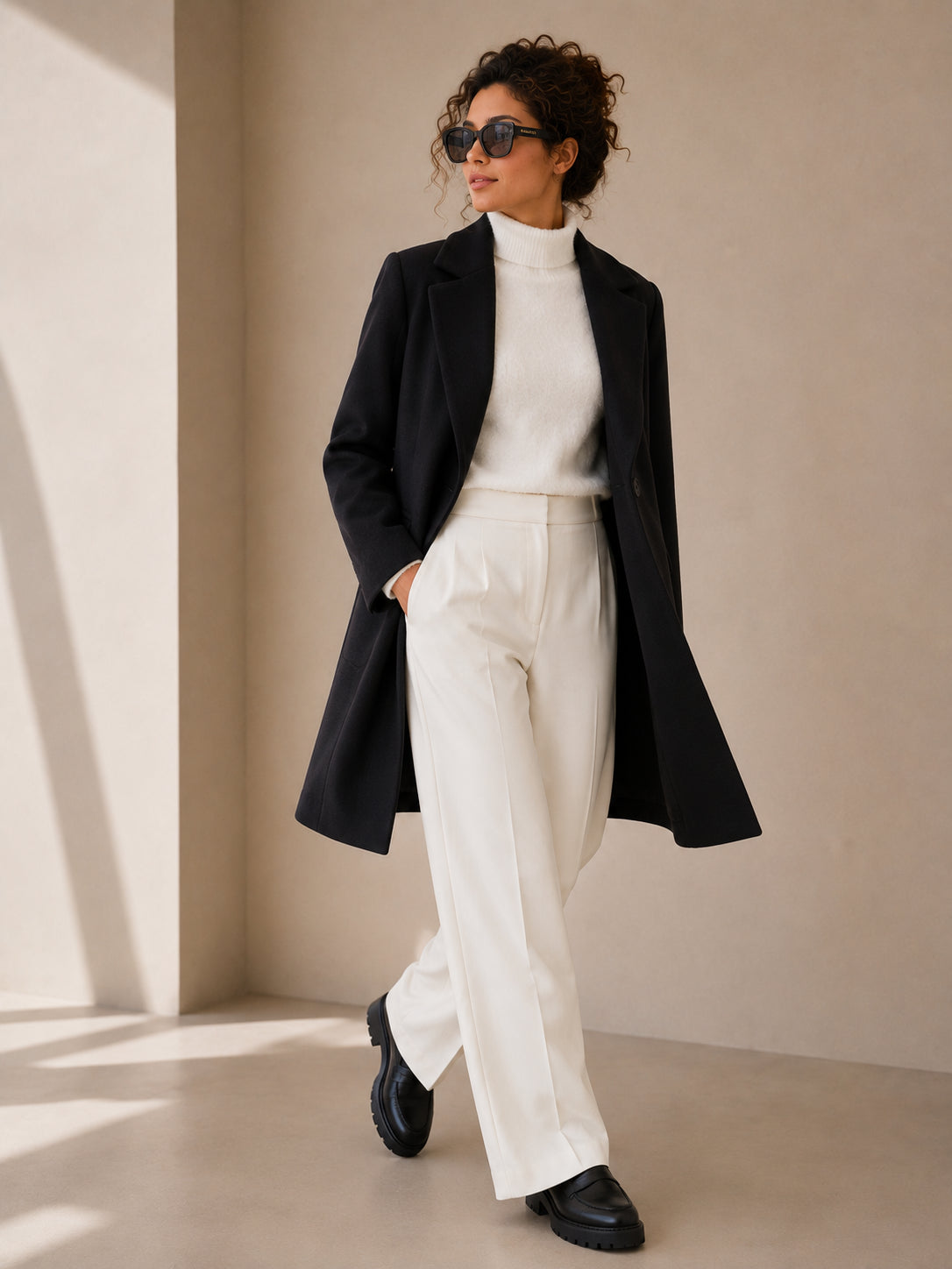 Cappotto in misto lana - Sandro Ferrone