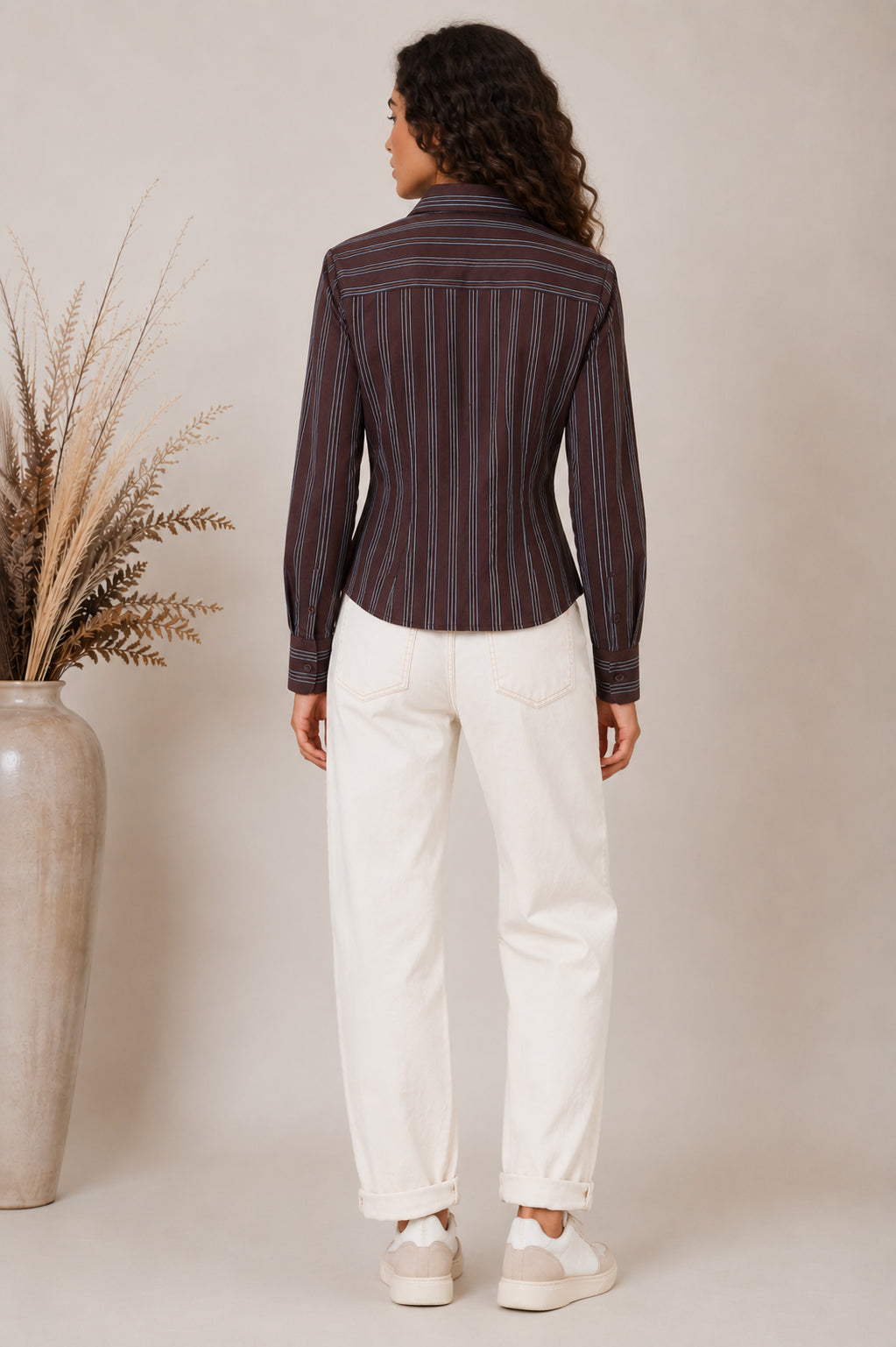 Camicia  Asimmetrica a Righe - SHE_FLORENCE_LAB